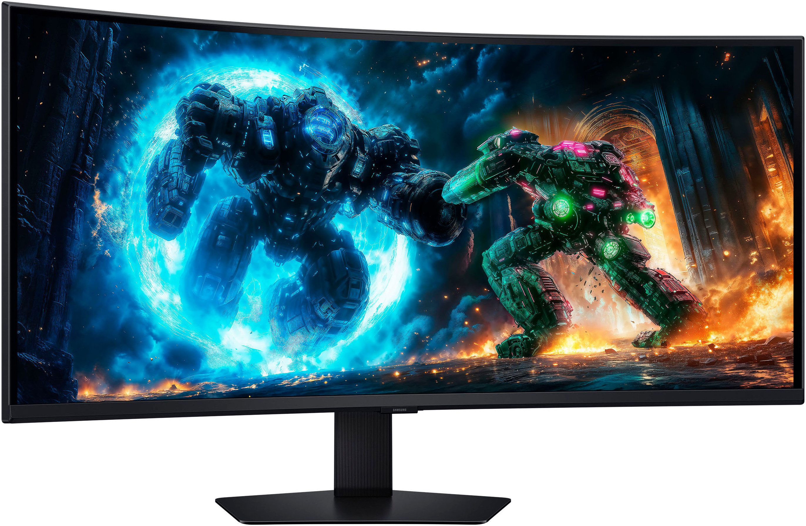 Samsung S40FG756EU Curved-Gaming-Monitor (100 cm/40 ", 5120 x 2160 px, 5K, 1 ms Reaktionszeit, 180 Hz, VA LED)