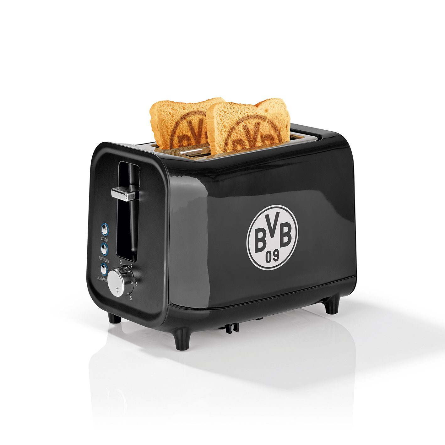 BVB Toaster, mit Soundfunktion und BVB-Logo