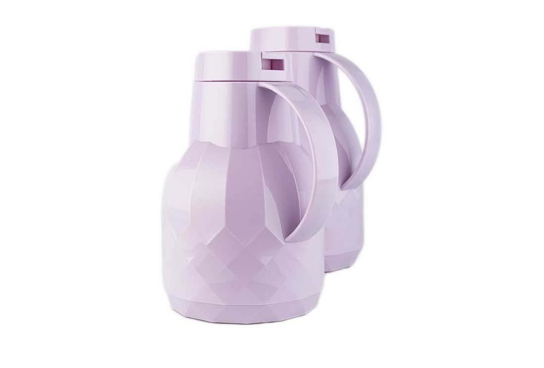 Dekonaz Thermoflasche Vakuumthermosflasche, Doppelte Purple