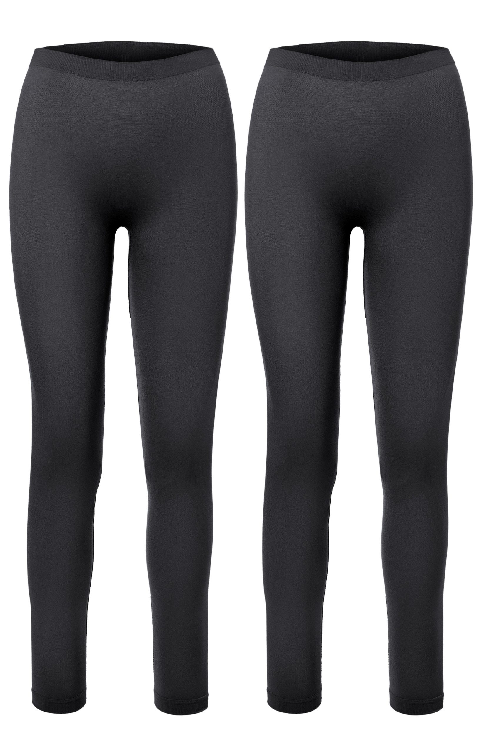 Ladeheid Funktionsunterhose 2er Pack Damen Lange Unterhosen für Winter Sport Ski Outdoor LA40-261 (1-St)