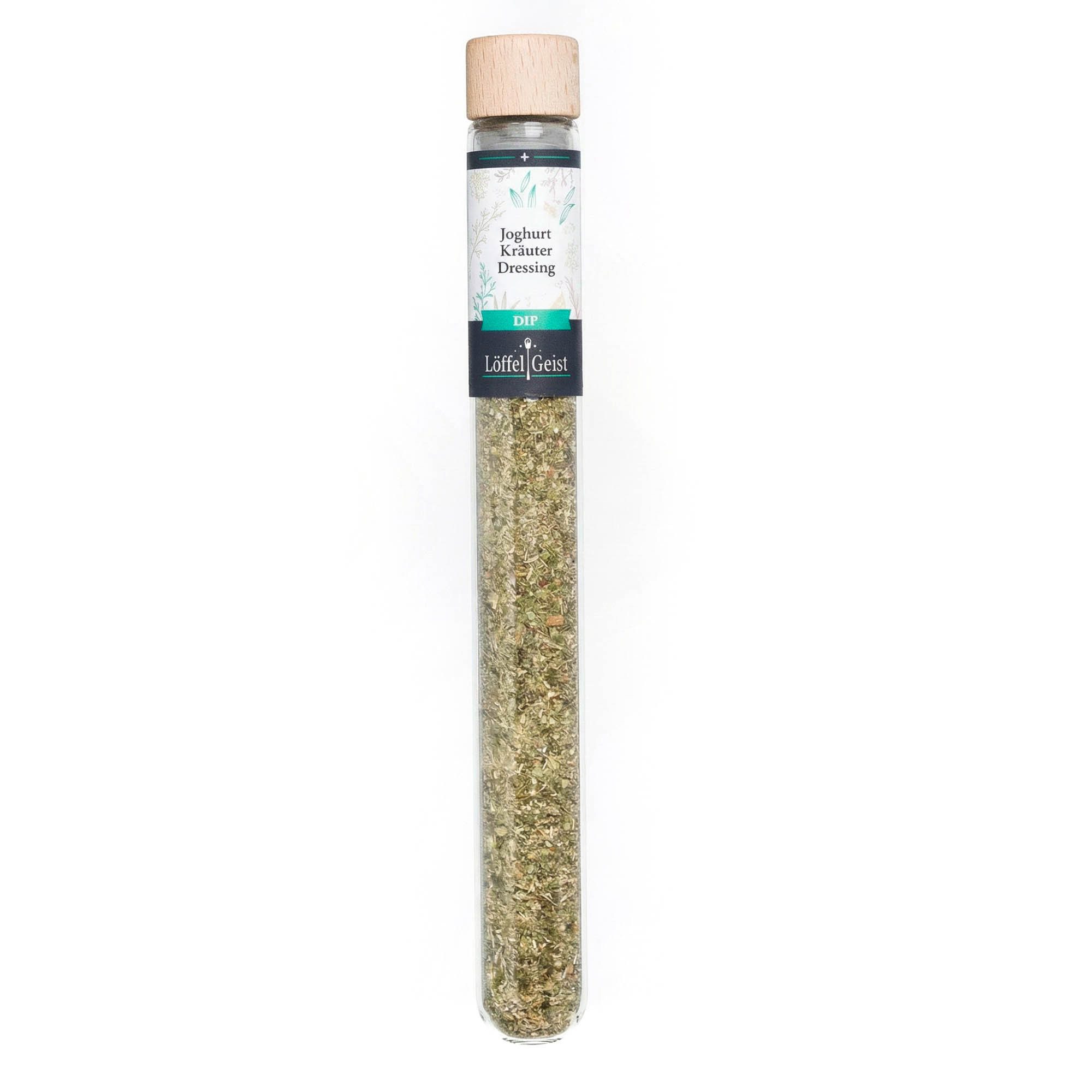 Löffelgeist Gewürz Joghurt Kräuter Dressing Dip(31g im praktischen Dosierglas)