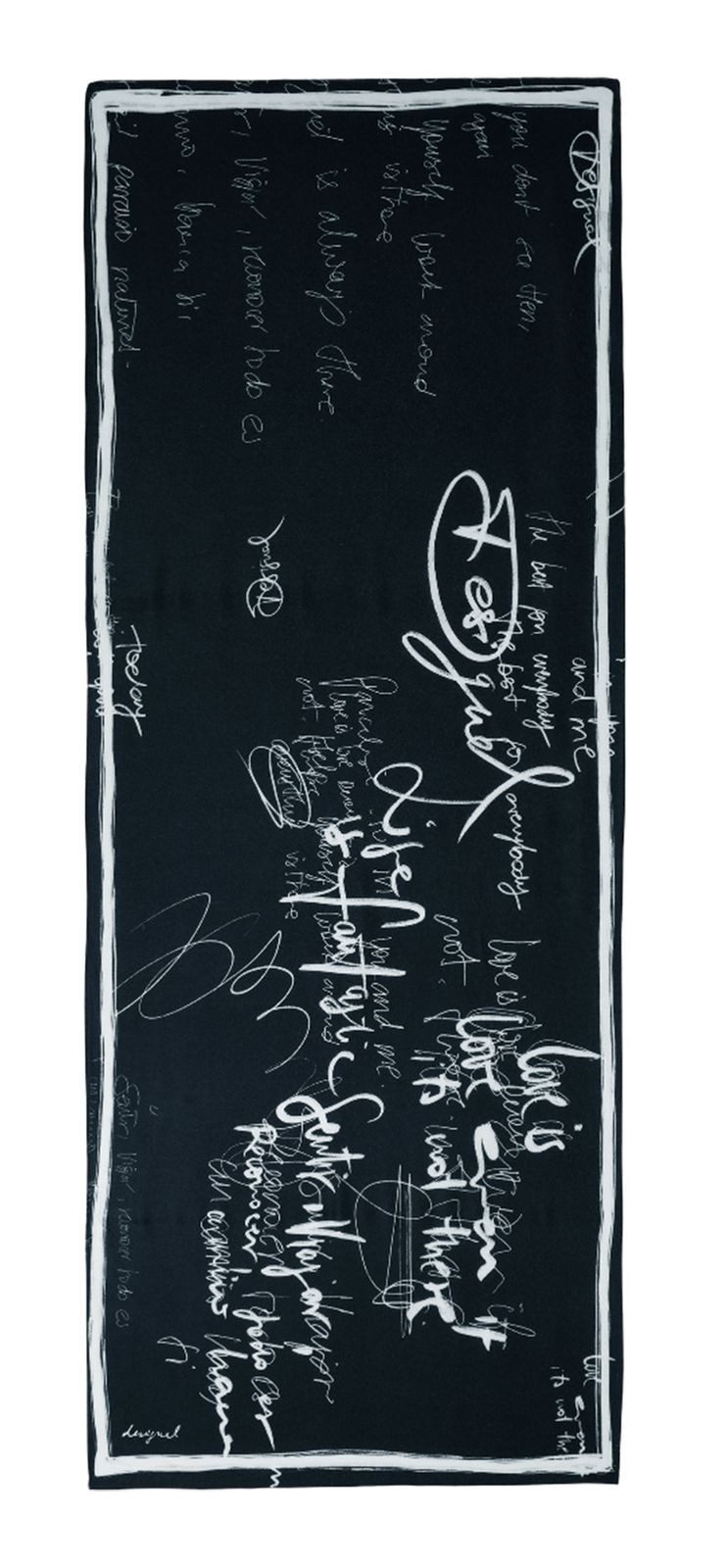 Desigual Modetuch Lettn Rectangle Foulard