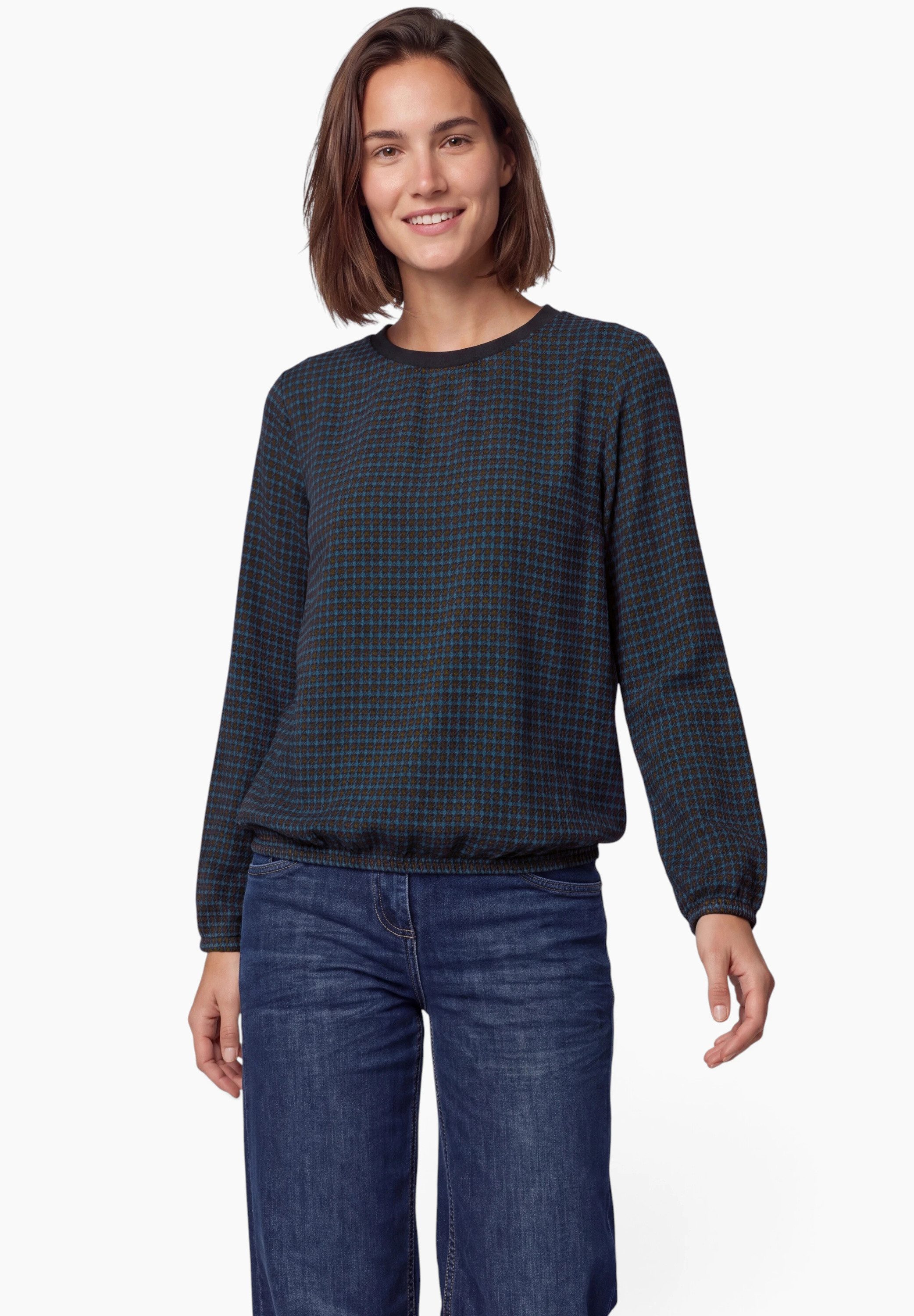 CECIL Karobluse mit allover Print