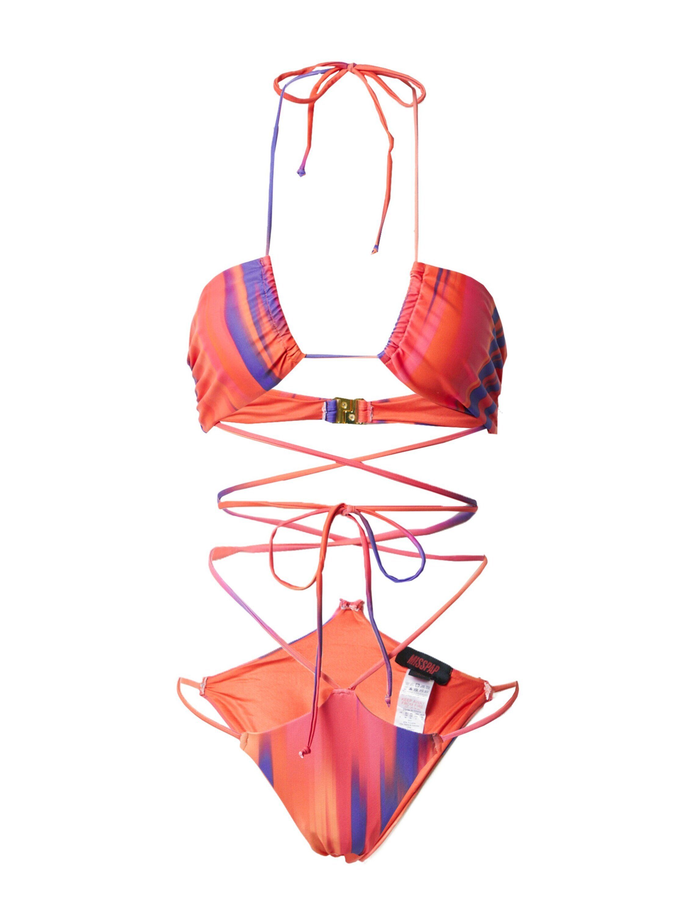 Misspap Triangel-Bikini-Top (1-St), Drapiert/gerafft