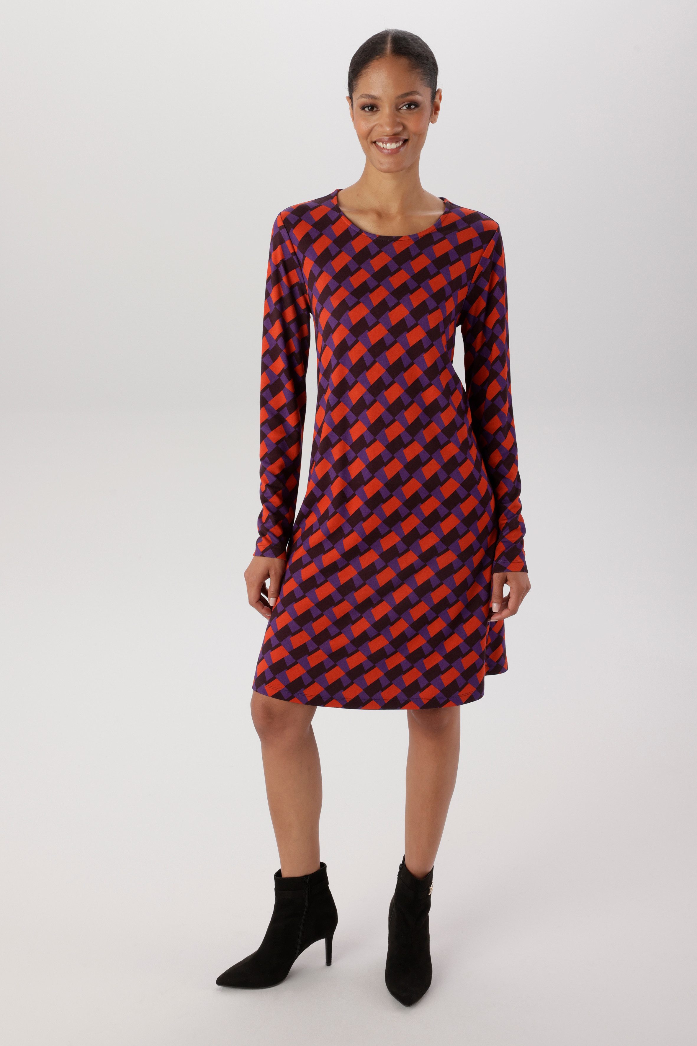 Aniston SELECTED Jerseykleid in leichter A-Linien-Form - NEUE KOLLEKTION – Bild 2 von 5