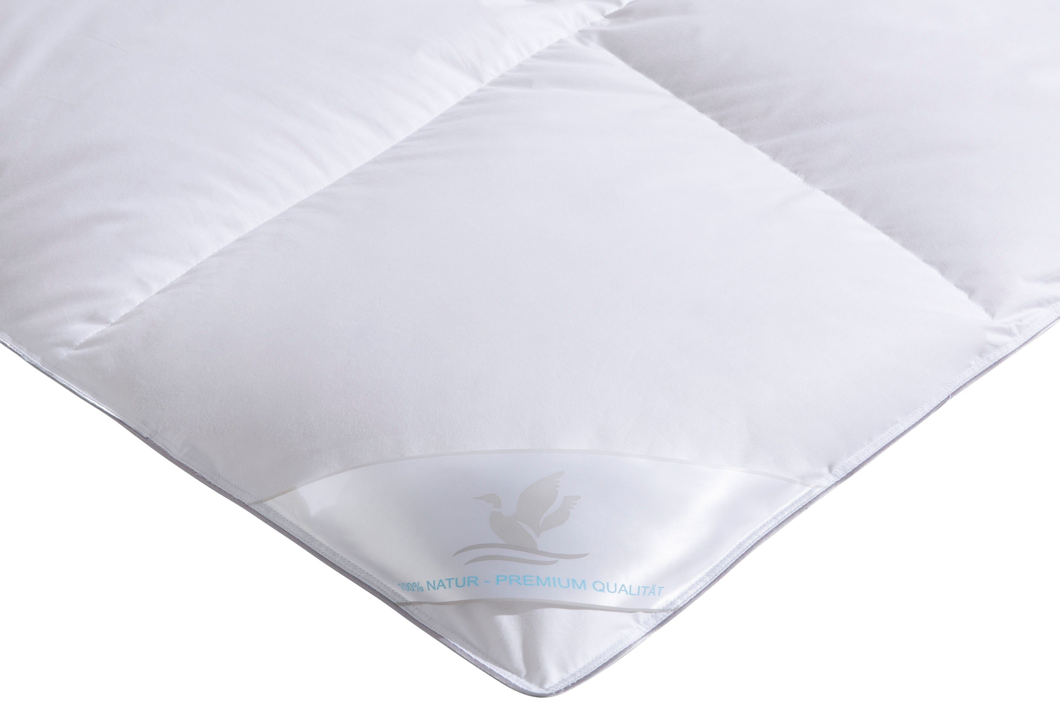 Otto Keller Daunenbettdecke STARLIGHT für jede Saison die richtige Bettdecke! Frühling bis Winter, Füllung: 80% Daunen & 20% Federn, Bezug: Baumwolle, in verschiedenen Größen 135x200, 155x220 cm erhältlich!