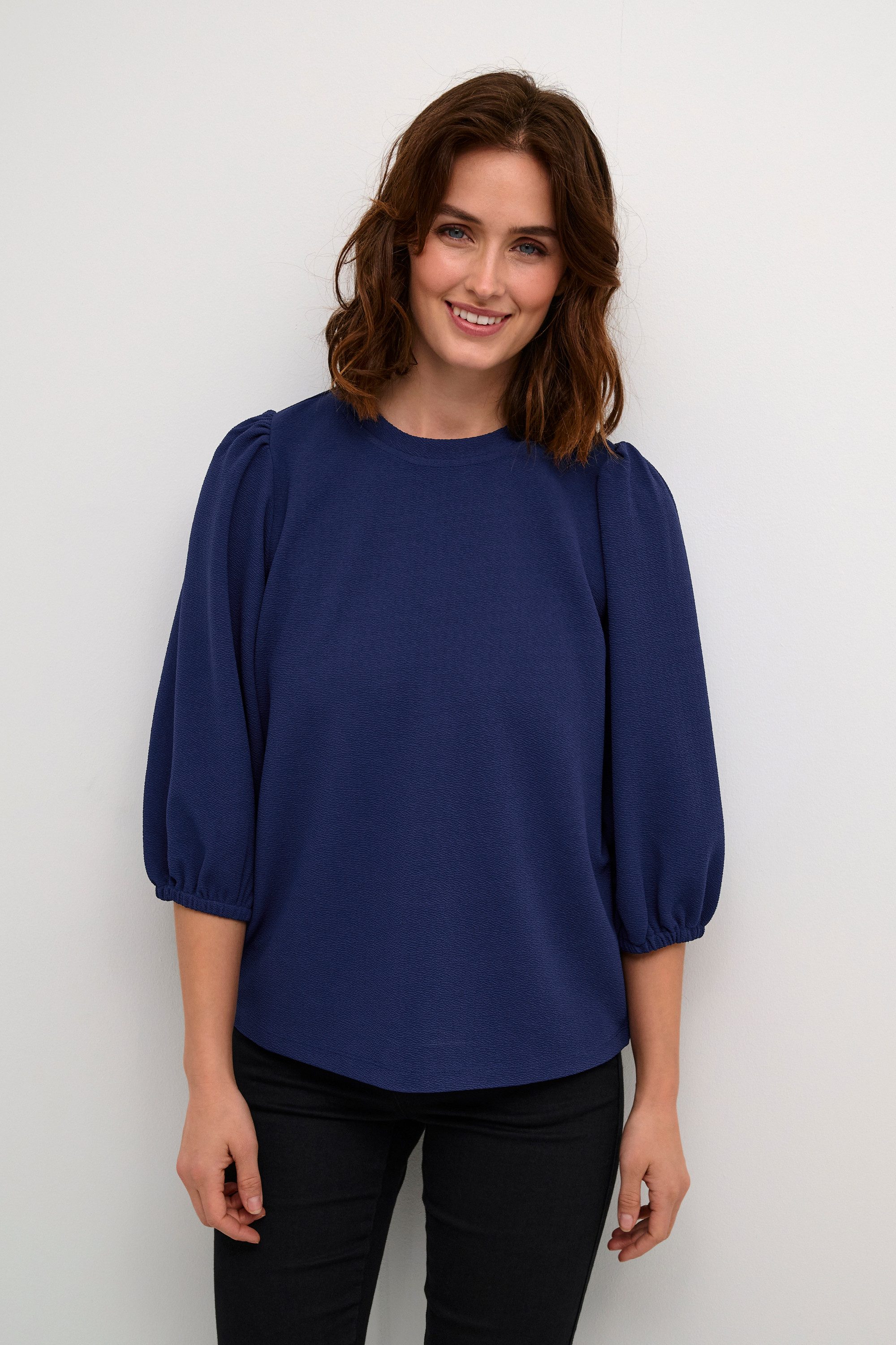 Langarmbluse Langarm-Shirt KAjanne