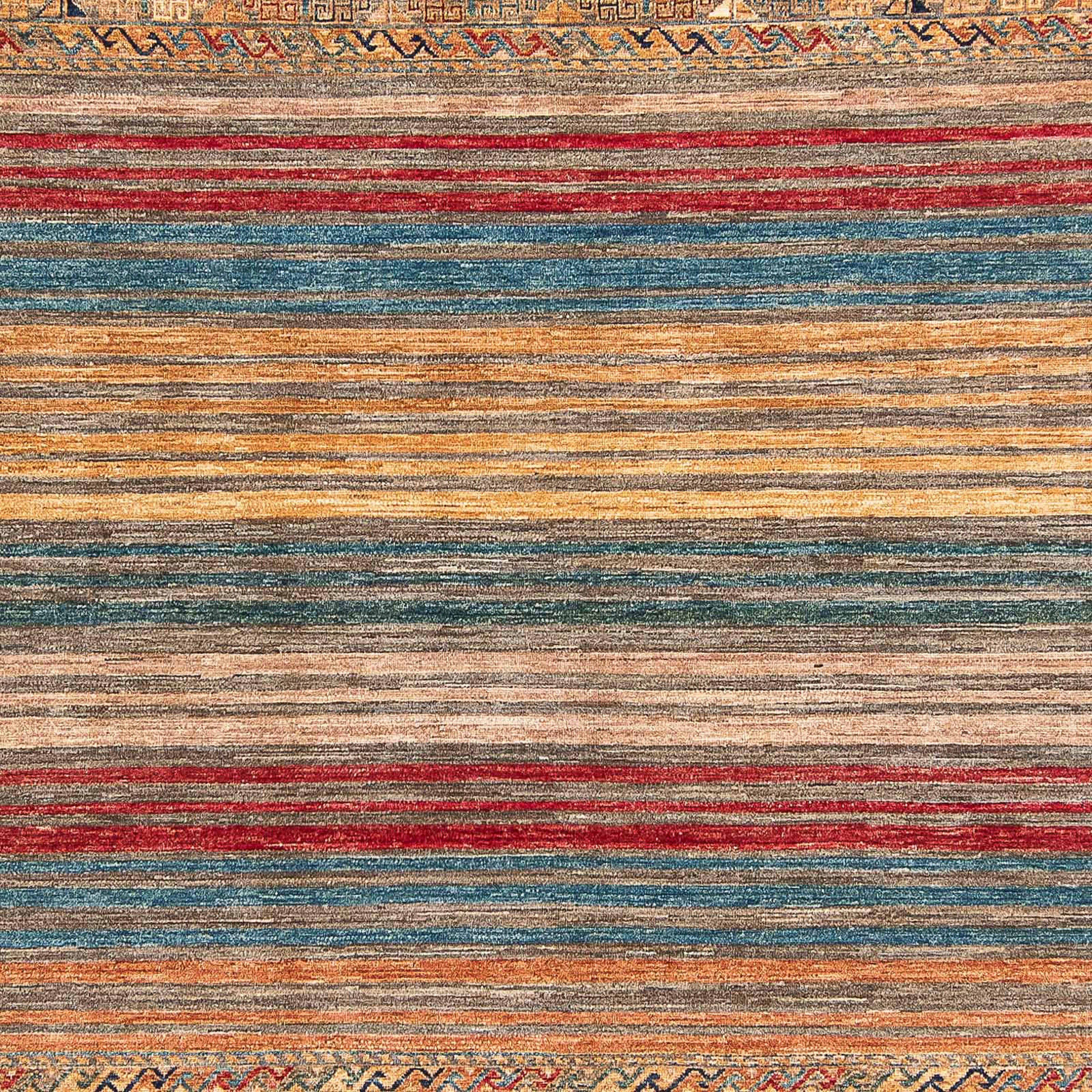 Orientteppich Ziegler - Einzelstück mm, Handgeknüpft, rechteckig, - 340 mit x mehrfarbig, Wohnzimmer, Höhe: 6 morgenland, Zertifikat 240 cm
