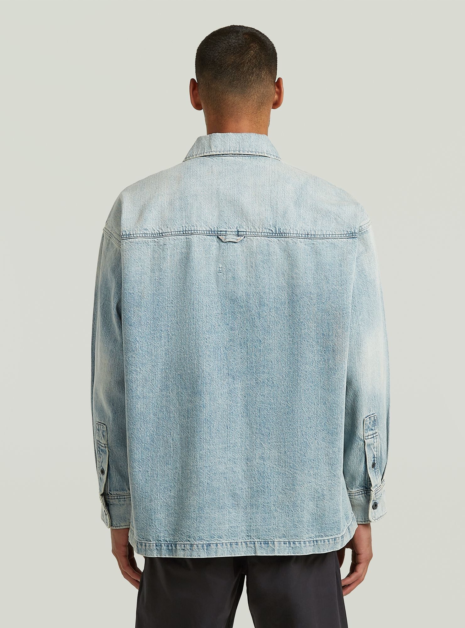 G-STAR Langarmshirt Boxy Fit Overshirt günstig online kaufen