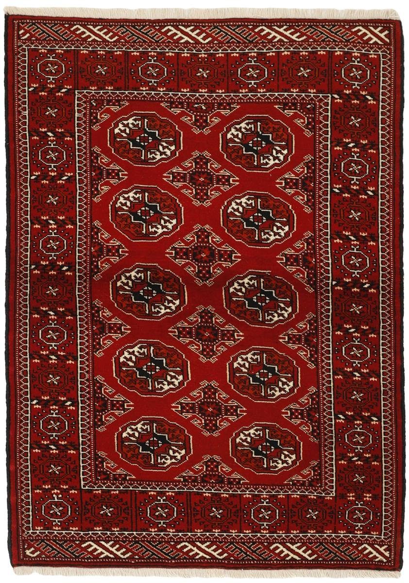 Orientteppich Turkaman 106x154 Handgeknüpfter Orientteppich / Perserteppich, Nain Trading, rechteckig, Höhe: 6 mm | Kurzflor-Teppiche