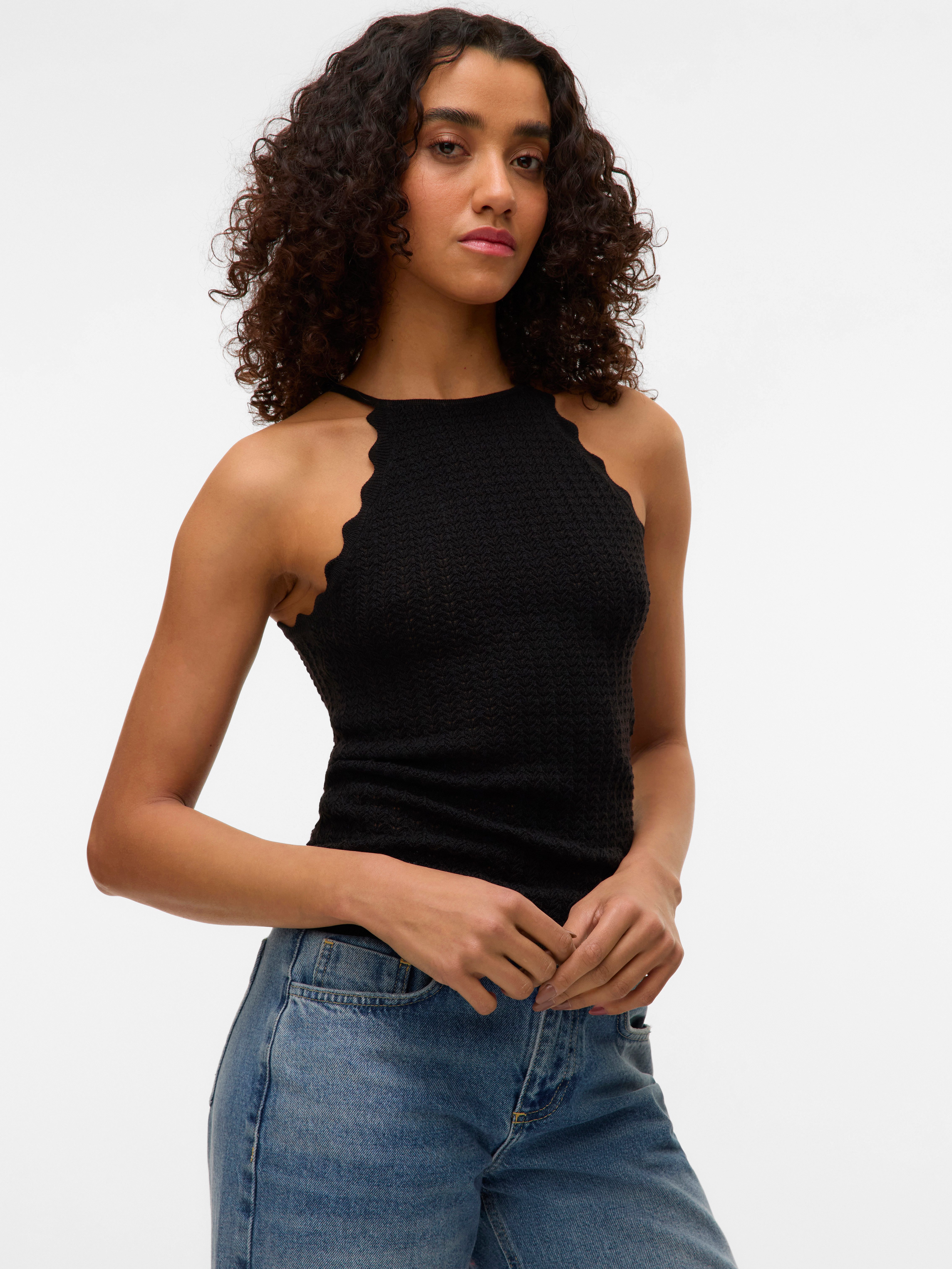 Vero Moda Stricktop VMPANAMA SL KNIT günstig online kaufen
