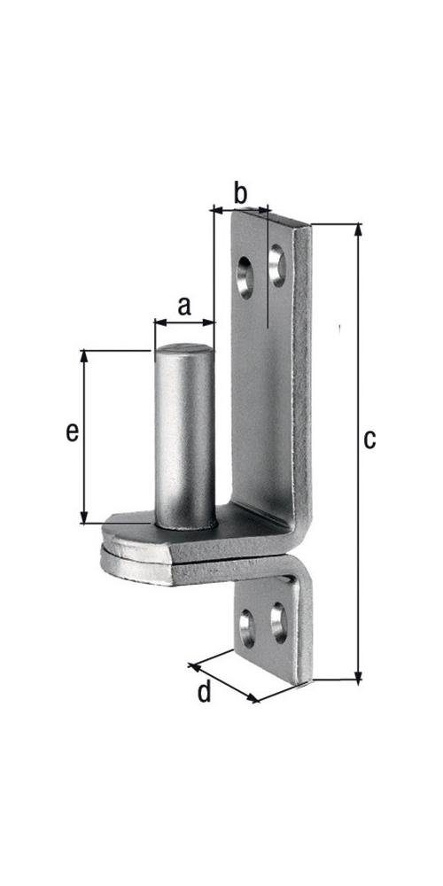 Günstigste Herausforderung! Alberts Schraubstock Kloben auf 13x10mm Platte Edelstahl