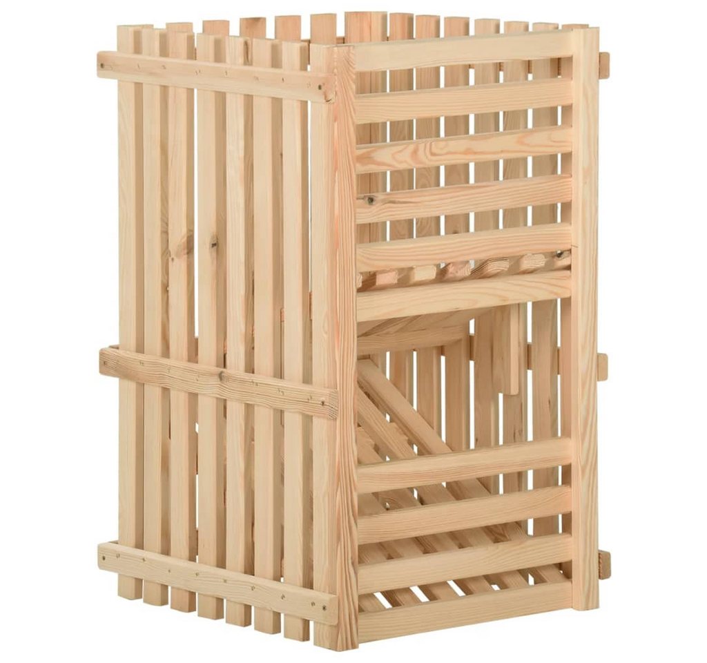 Thumbnail - vidaXL Aufbewahrungsbox, Kartoffelkiste 50x50x80 cm Massivholz Kiefer