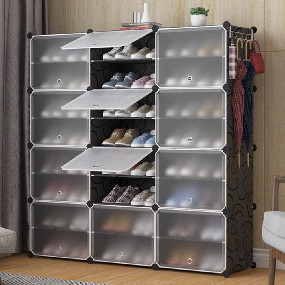 JEOBEST Schuhregal Schuhregal mit 8 Ebenen, günstig online kaufen
