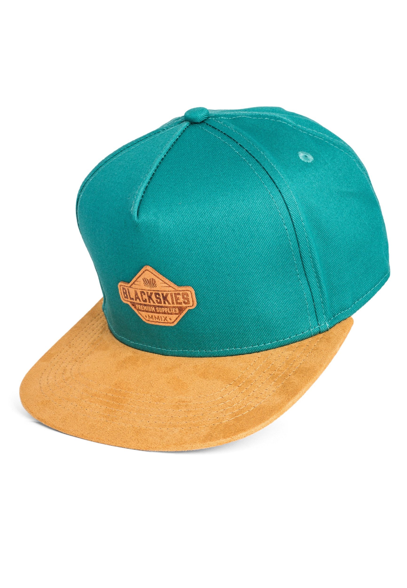 Blackskies Baseball Cap Essentials Snapback Cap Teal-Braun