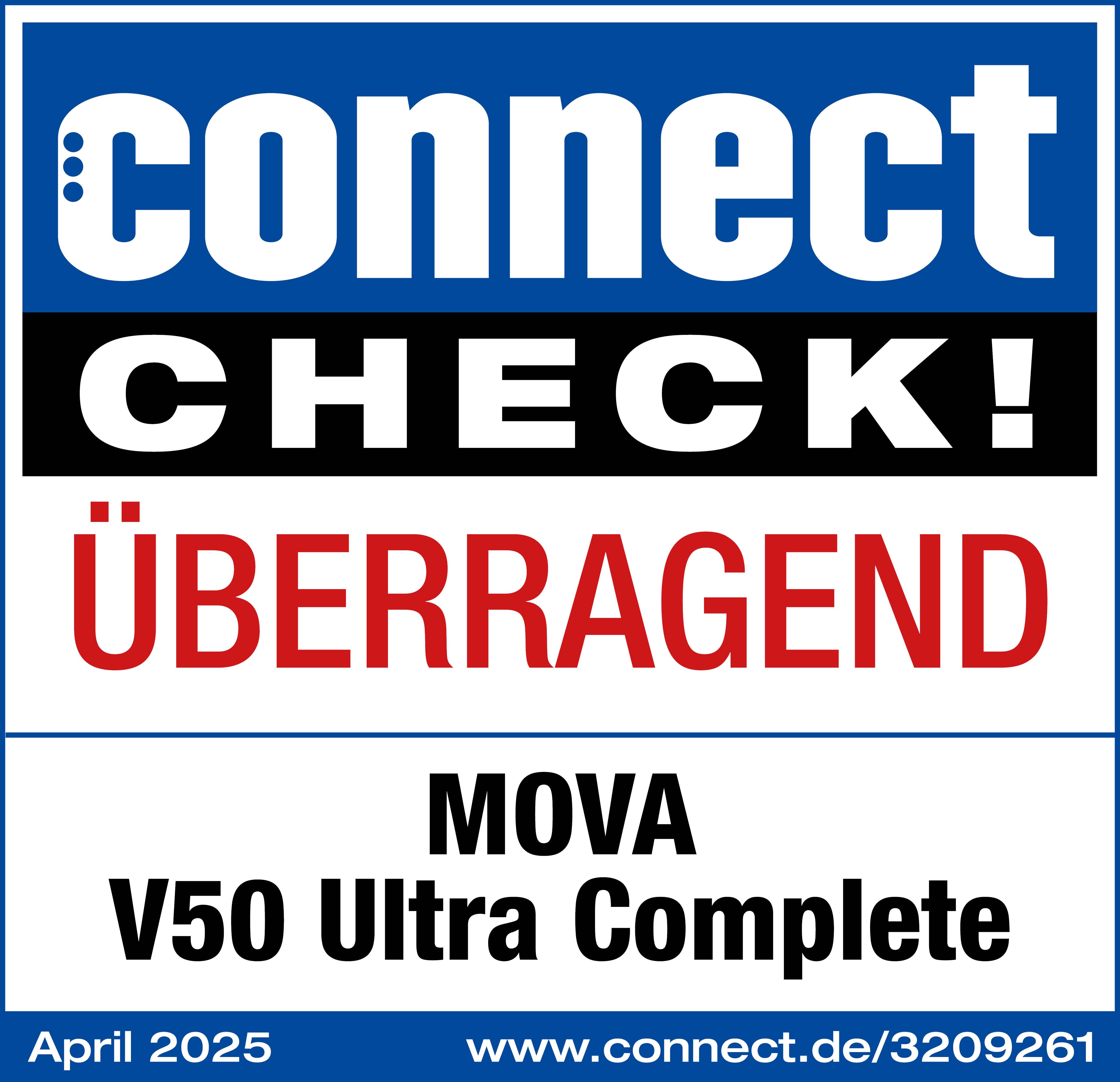 Mova Saugroboter mit Wischfunktion MOVA V50 Ultra Complete, 700 W, mit Beutel, 24.000Pa Saugkraft, Hindernisüberwindung, 50°C Wischwasser, 180m²