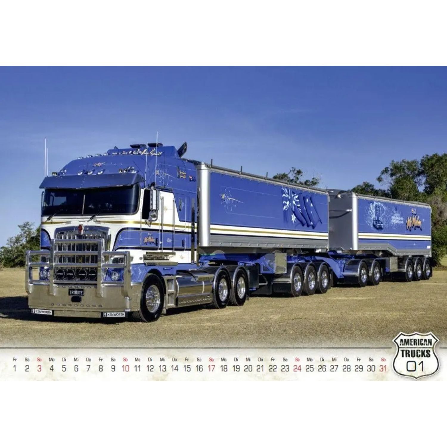 Motorbuch Wandkalender American Trucks Kalender 2027 – Bild 3 von 5