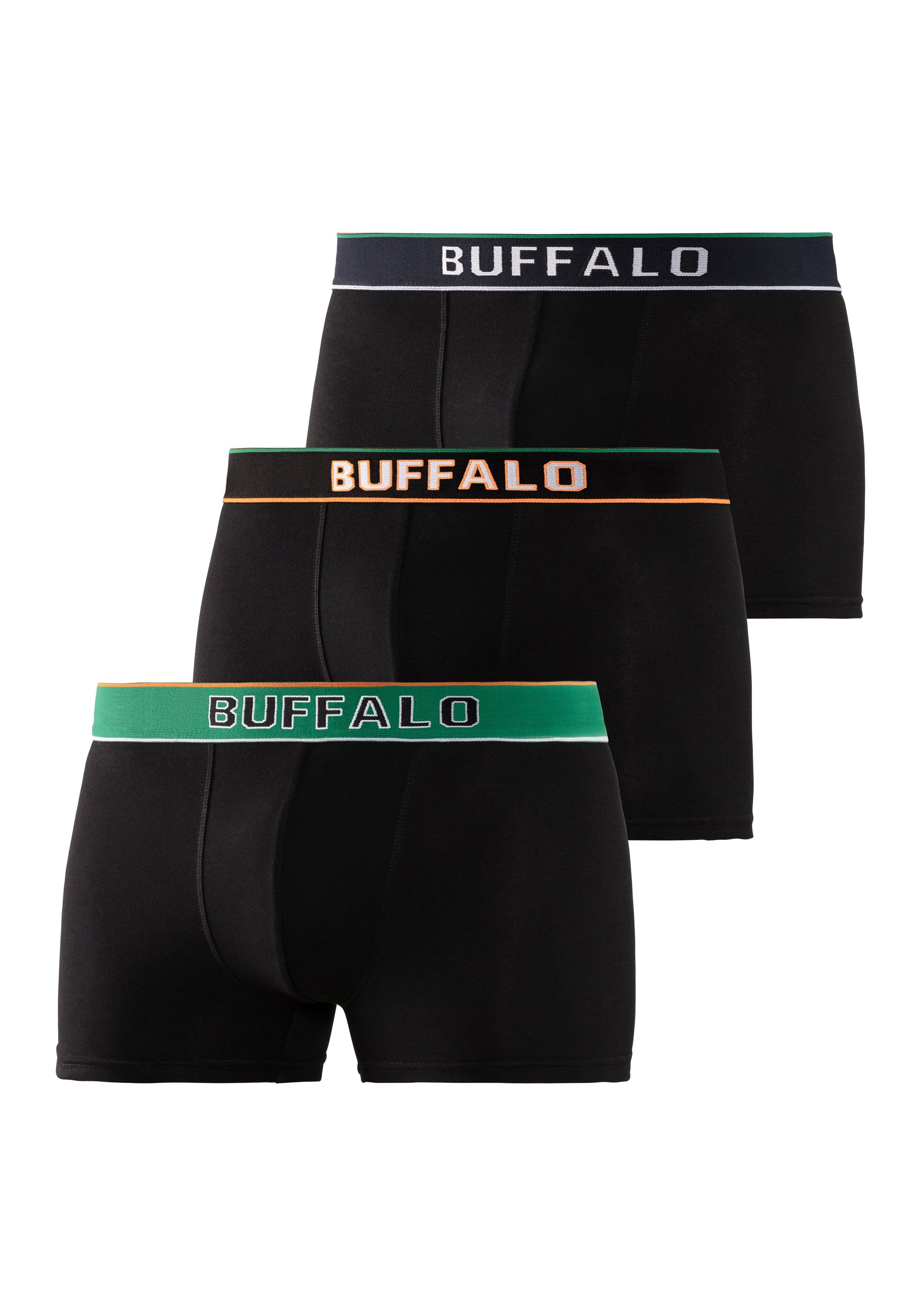 Buffalo Boxer (Packung, Design College im 3-St) Webbund