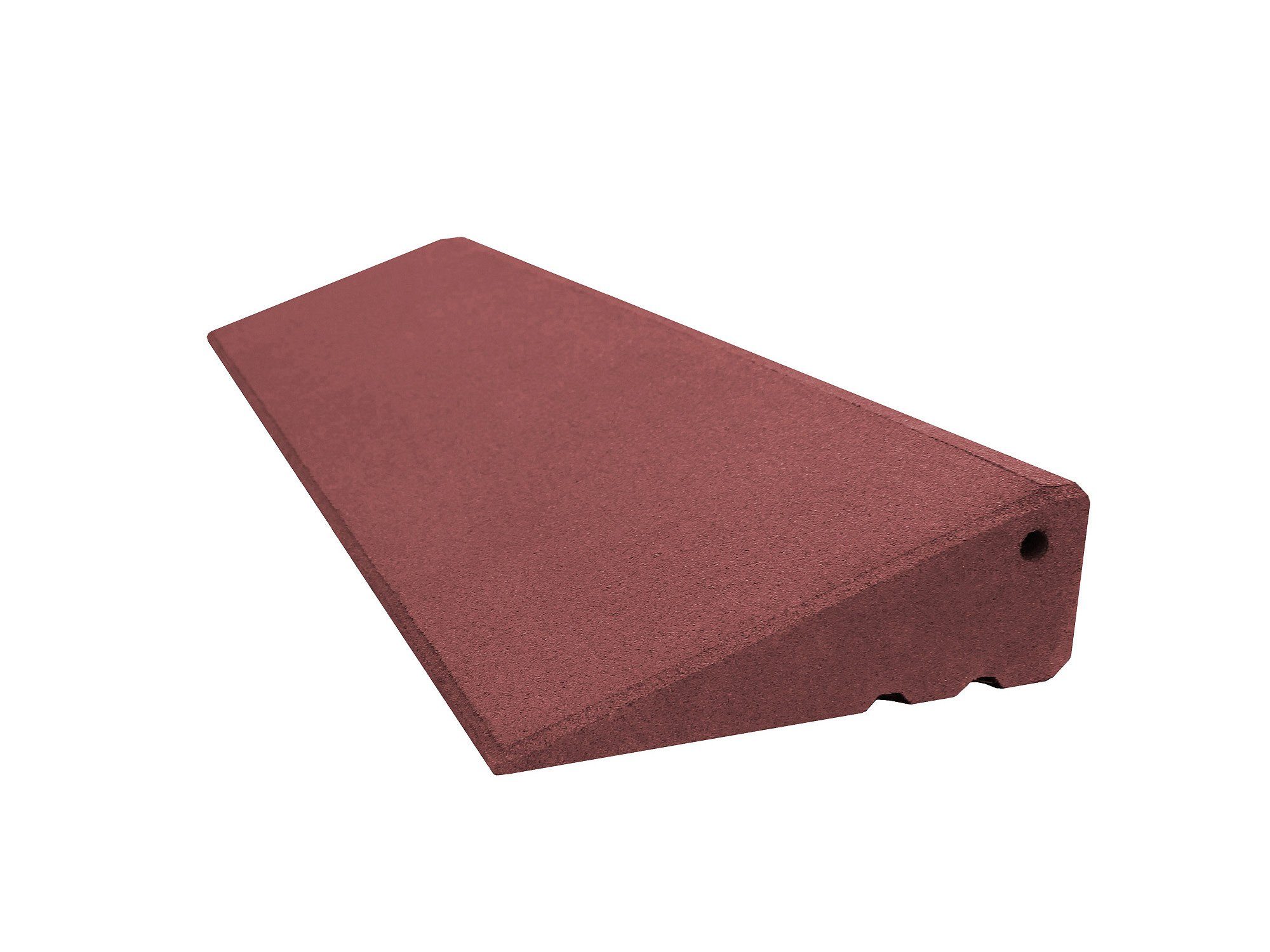 RO-FLEX Auffahrrampe Rampe Pro 95 mm hoch aus Gummigranulat LxBxH 1000 x 280 x 95 mm