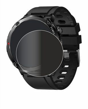 upscreen Blickschutzfolie für LIGE Smartwatch 1.6", Displayschutzfolie, Blaulichtfilter Privacy Folie Schutzfolie Sichtschutz klar Anti-Spy