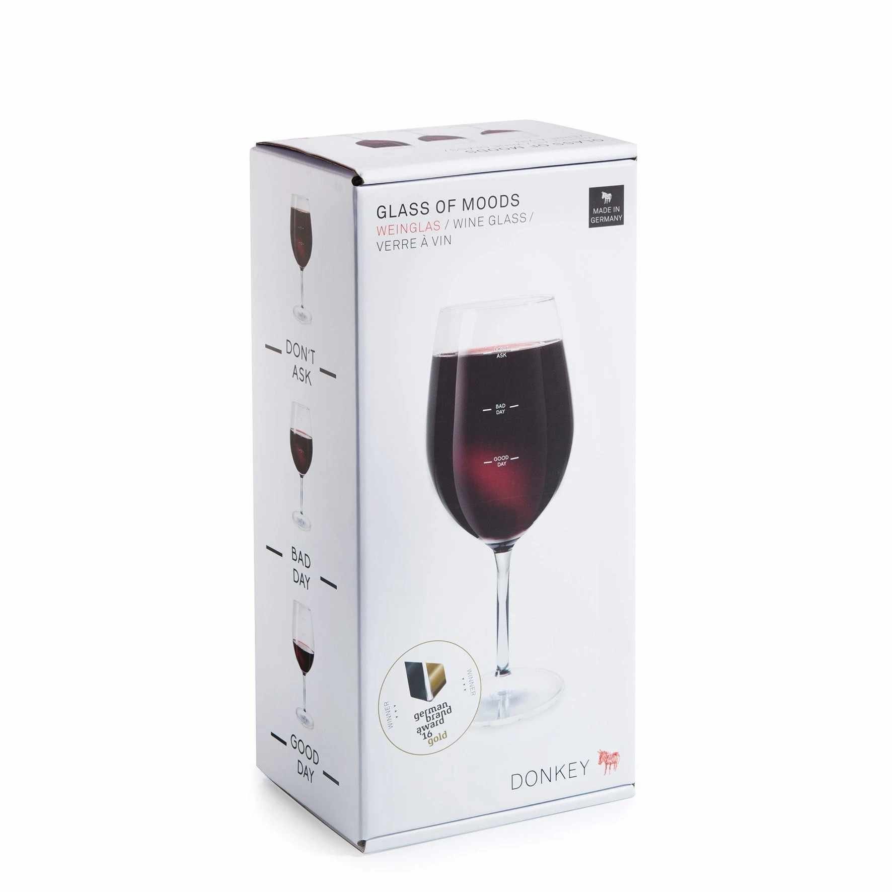 Donkey Products Dekofigur Donkey Glass of Moods 25 x 9 cm