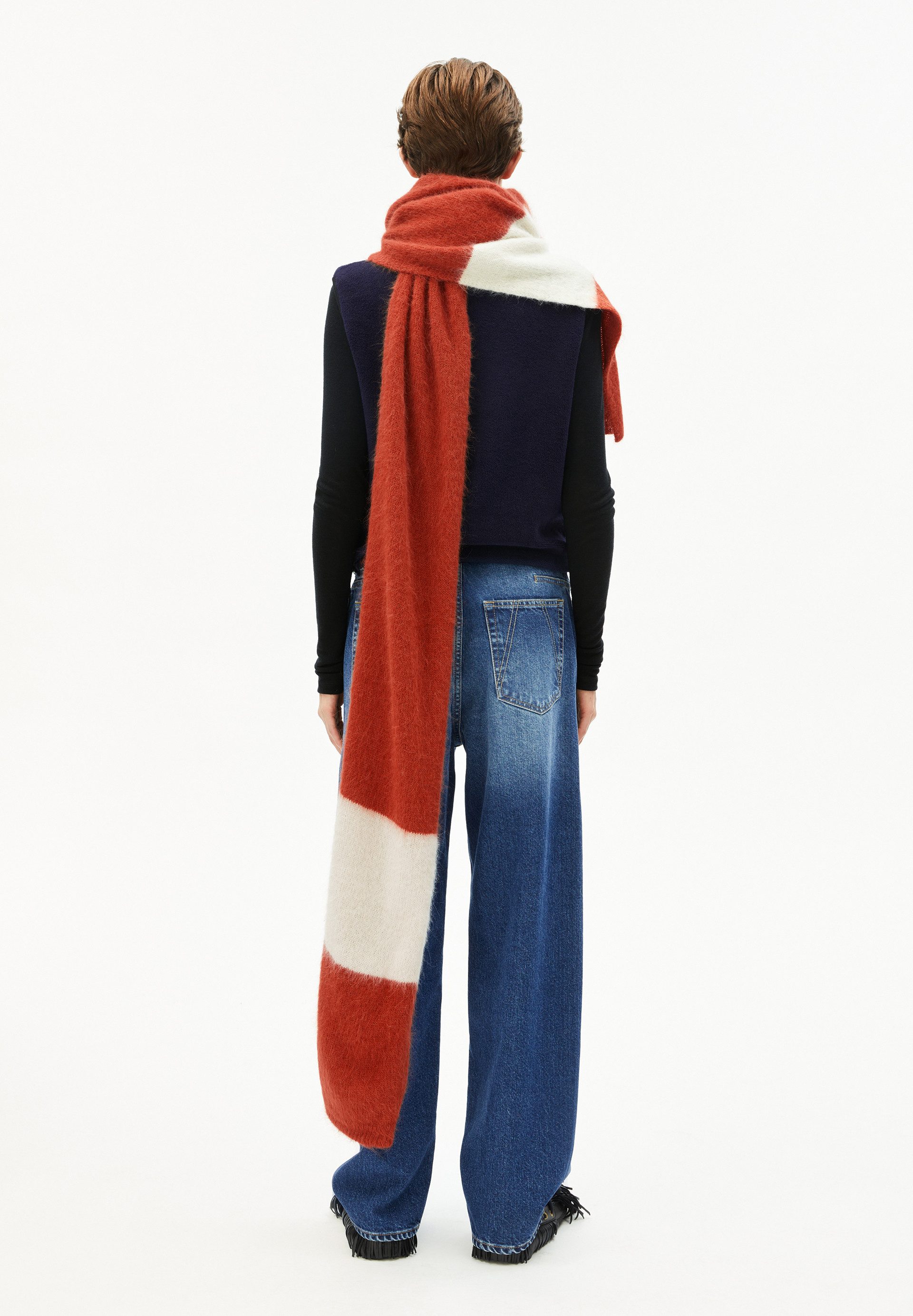 Armedangels Schal SAABE STRIPED UN-WASTED Unisex