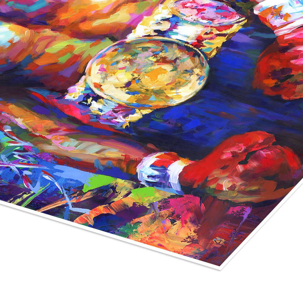 Posterlounge Wandbild Silvester Stallone, modernes Porträt, Leon Devenice, erhältlich als Poster, Leinwandbild, Wandsticker oder Acrylglasbild