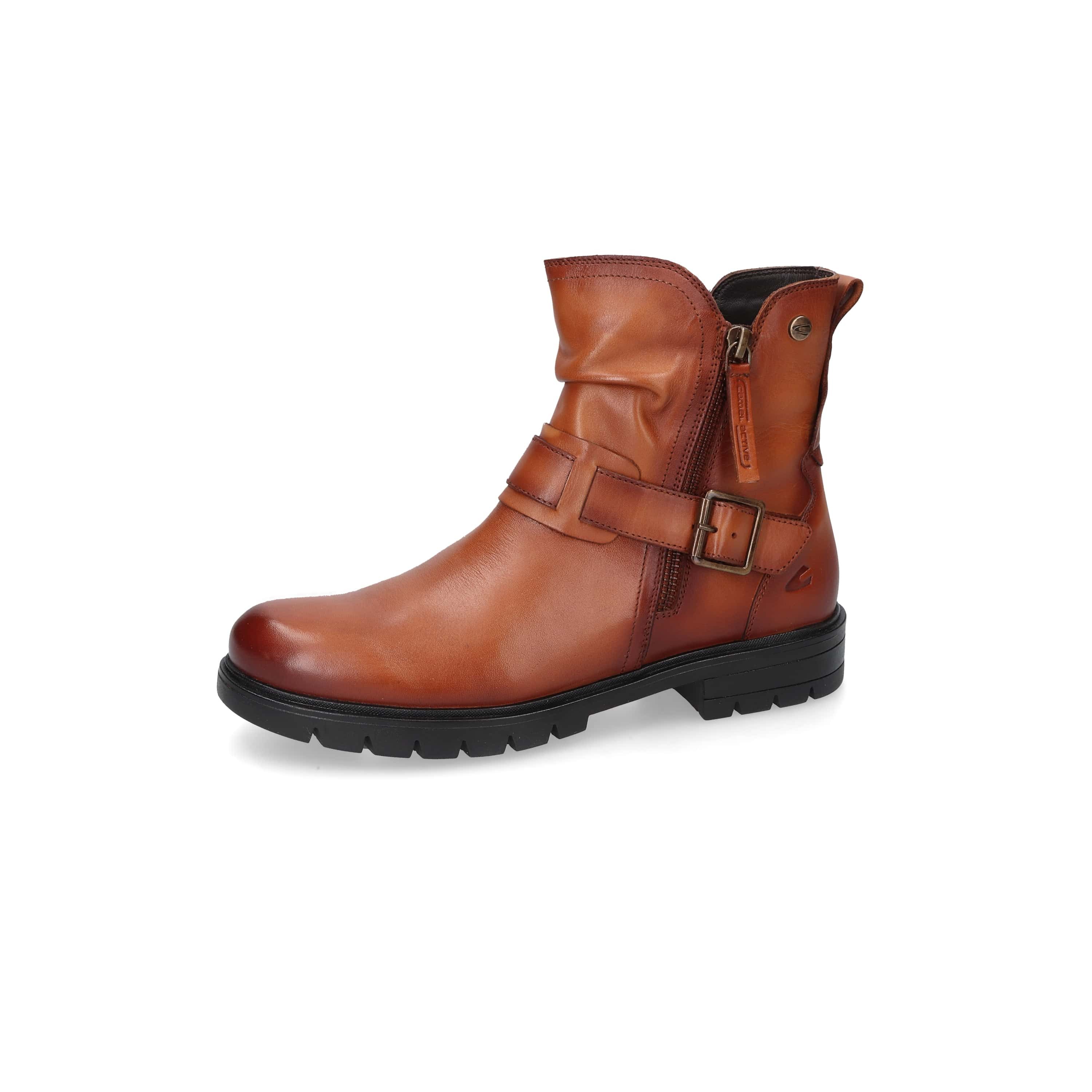 camel active Boot brushed Nappa COGNAC Winterboots günstig online kaufen