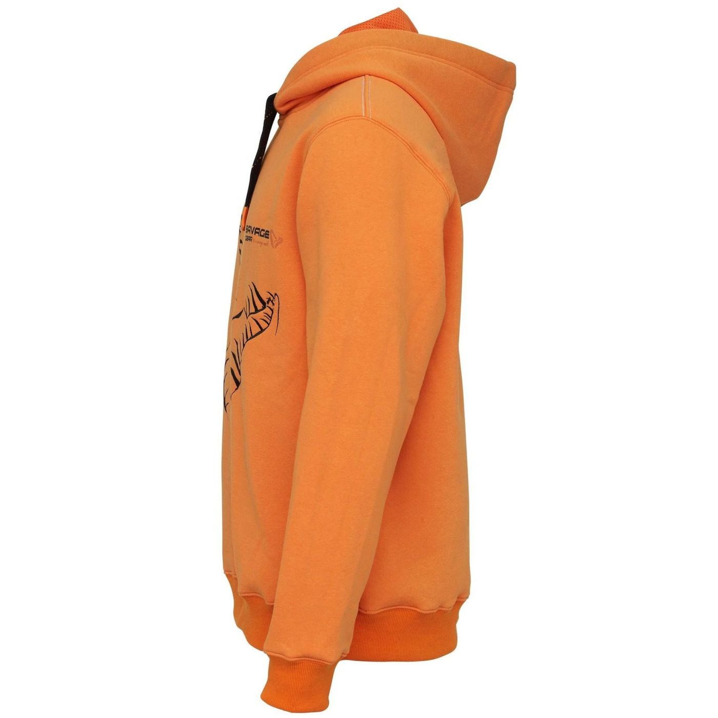 Savage Gear Kapuzenpullover Savage Gear Mega Jaw Hoodie Sun Orange - Angelpullover