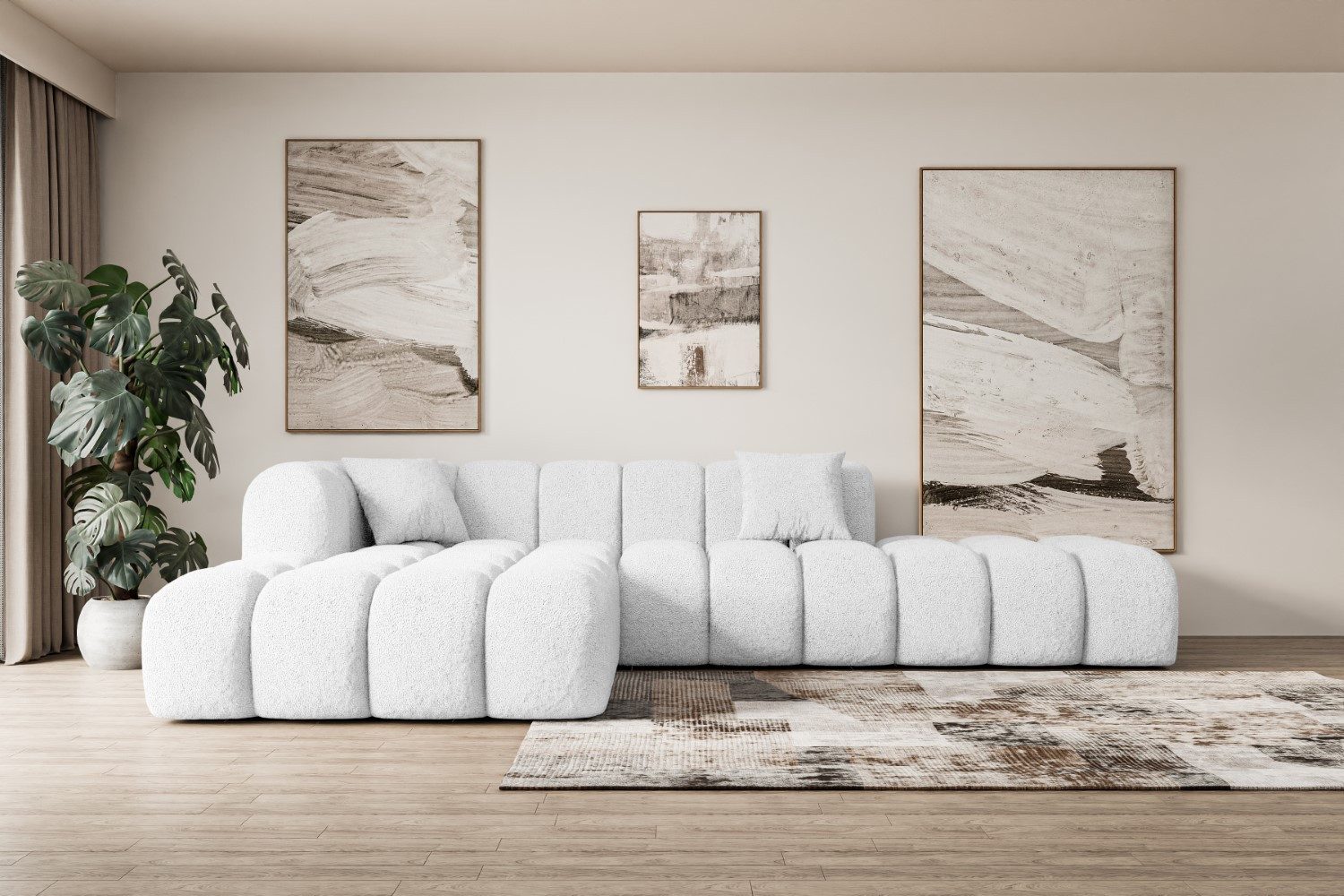 ALTDECOR Ecksofa OLEA-L2, Sofa Praktische Bequeme Funktionsecke Couch L-For günstig online kaufen