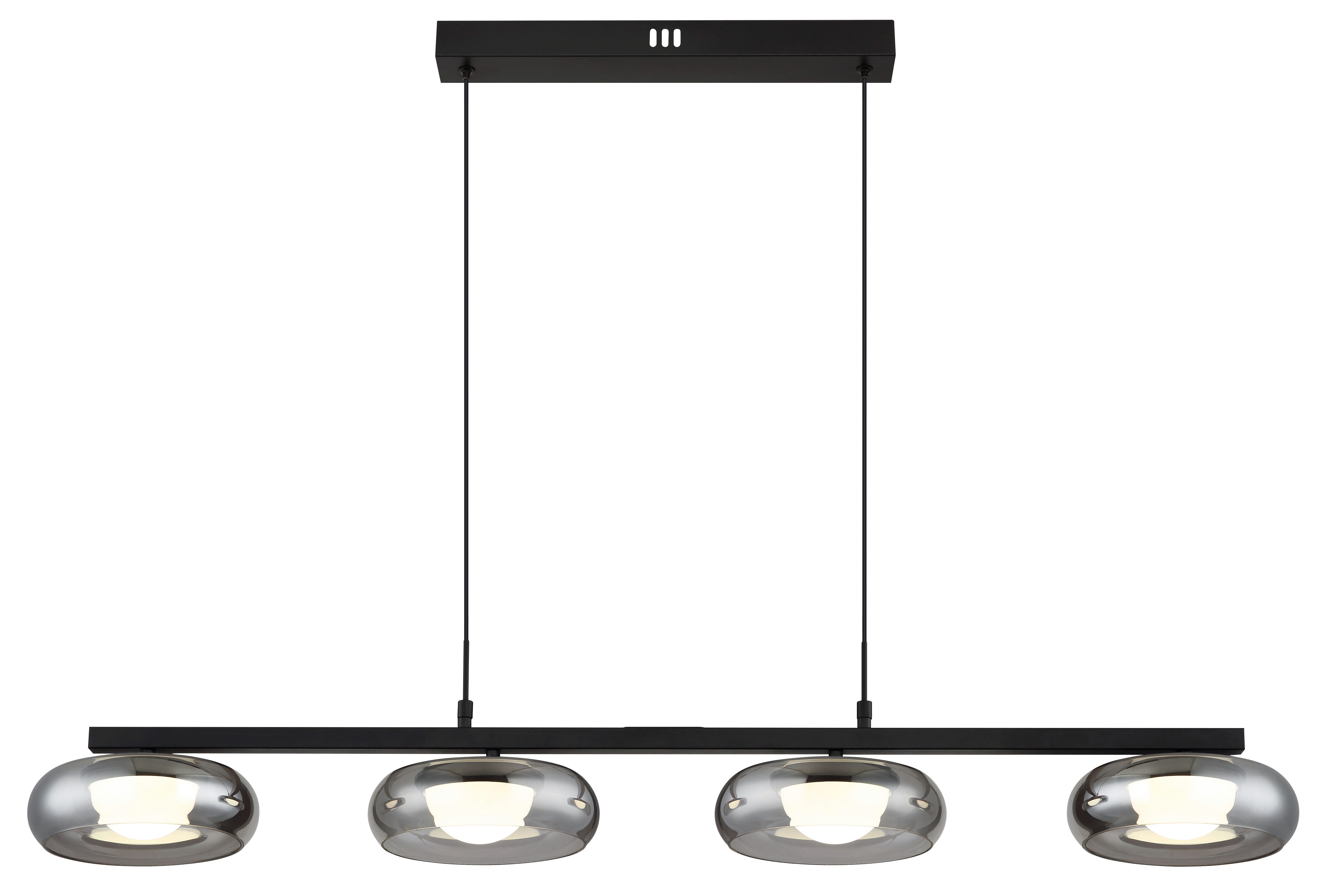 GLOBO LIGHTING Hängeleuchte CARLENE, LED fest integriert, LED Hängeleuchte für Esszimmer CCT dimmbar