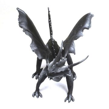 Oriental Galerie Dekofigur Drache mit abnehmbaren Flügeln in Schwarz (1 St)