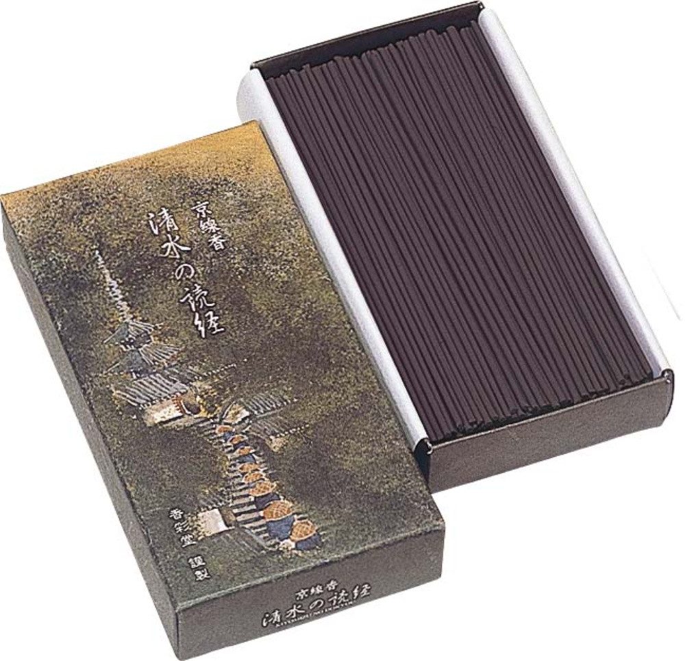 Kousaido Räucherstäbchen Kyoto Räucherstäbchen – Kiyomizu-Sutra-Lesung (110 g) Japanimport (1-St)