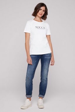 SOCCX Rundhalsshirt aus Baumwolle