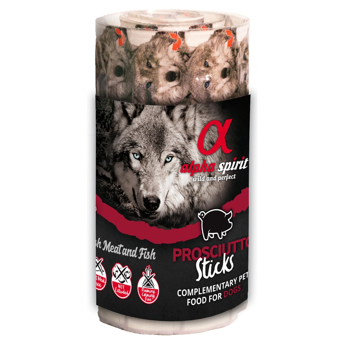 Alpha Spirit Ristra Stick Truthahn 16er - 12 Stück, Snack für: Hund