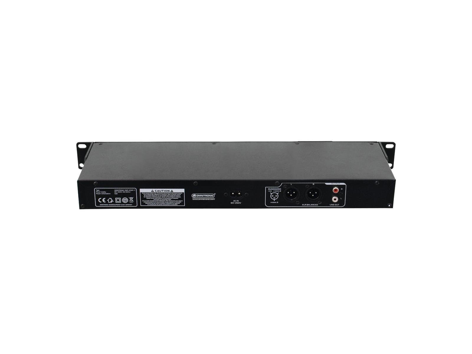 Omnitronic DMP-102 Anti-Shock) SD + Stereo-CD Player USB/SD-Card-Player (USB (ID3 tag)