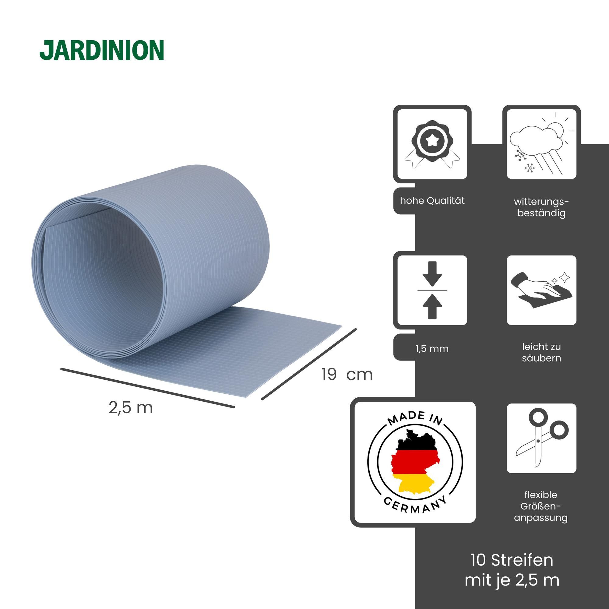 Jardinion Sichtschutzstreifen, (Doppelstabmattenzaun Sichtschutz, Sichtschu günstig online kaufen