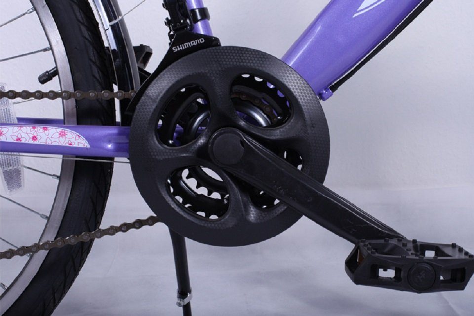 Talson Kinderfahrrad 24 Zoll Cityrad 064, 21 Gang Shimano