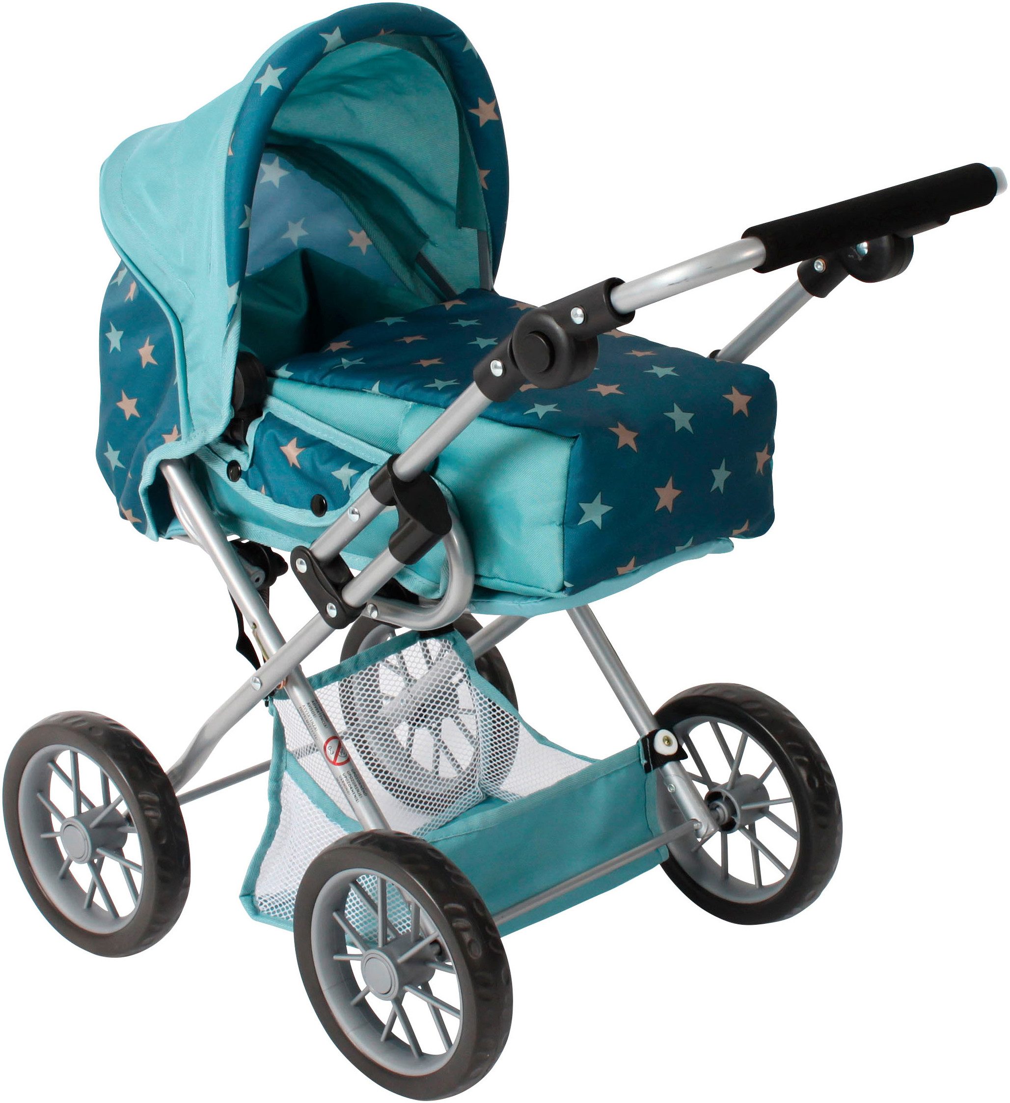 CHIC2000 Kombi-Puppenwagen Leni, mit herausnehmbarer Tragetasche