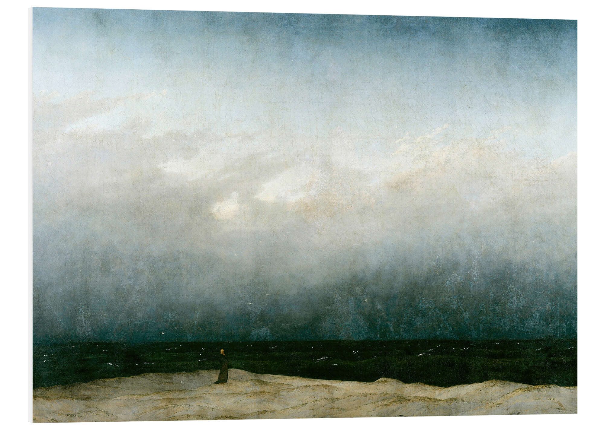 Posterlounge Forex-Bild Caspar David Friedrich, Der günstig online kaufen