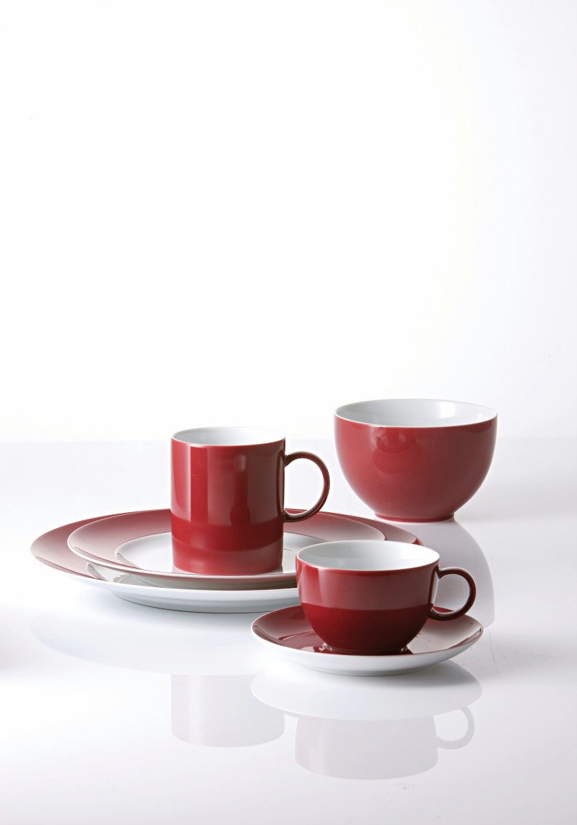 Thomas Porzellan Tasse Sunny Day Fuchsia Kaffee-Obertasse 0,2 l, Porzellan, Tassen