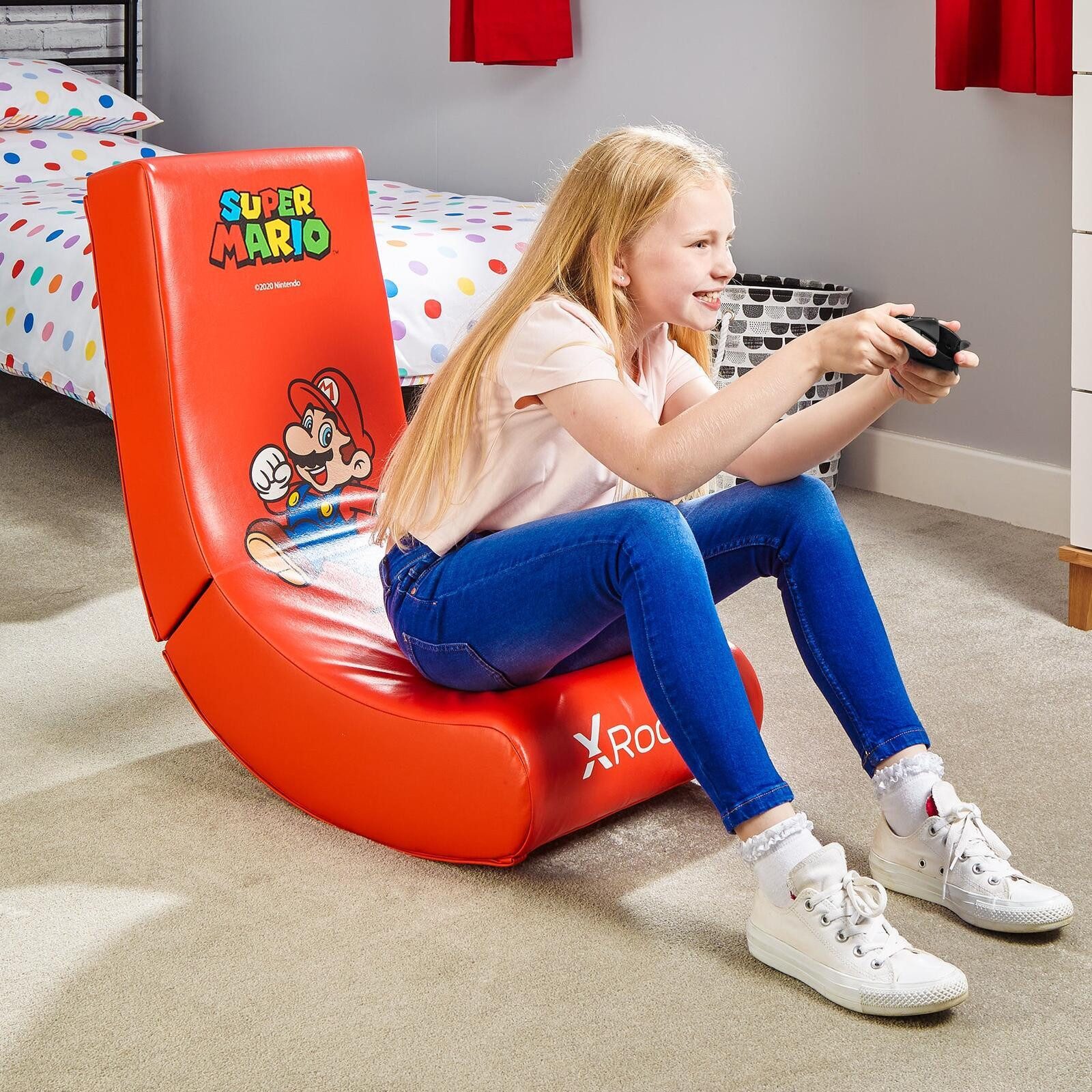 X Rocker Gaming-Stuhl Nintendo Super Mario™ Floor Rocker Gaming-Bodenses günstig online kaufen
