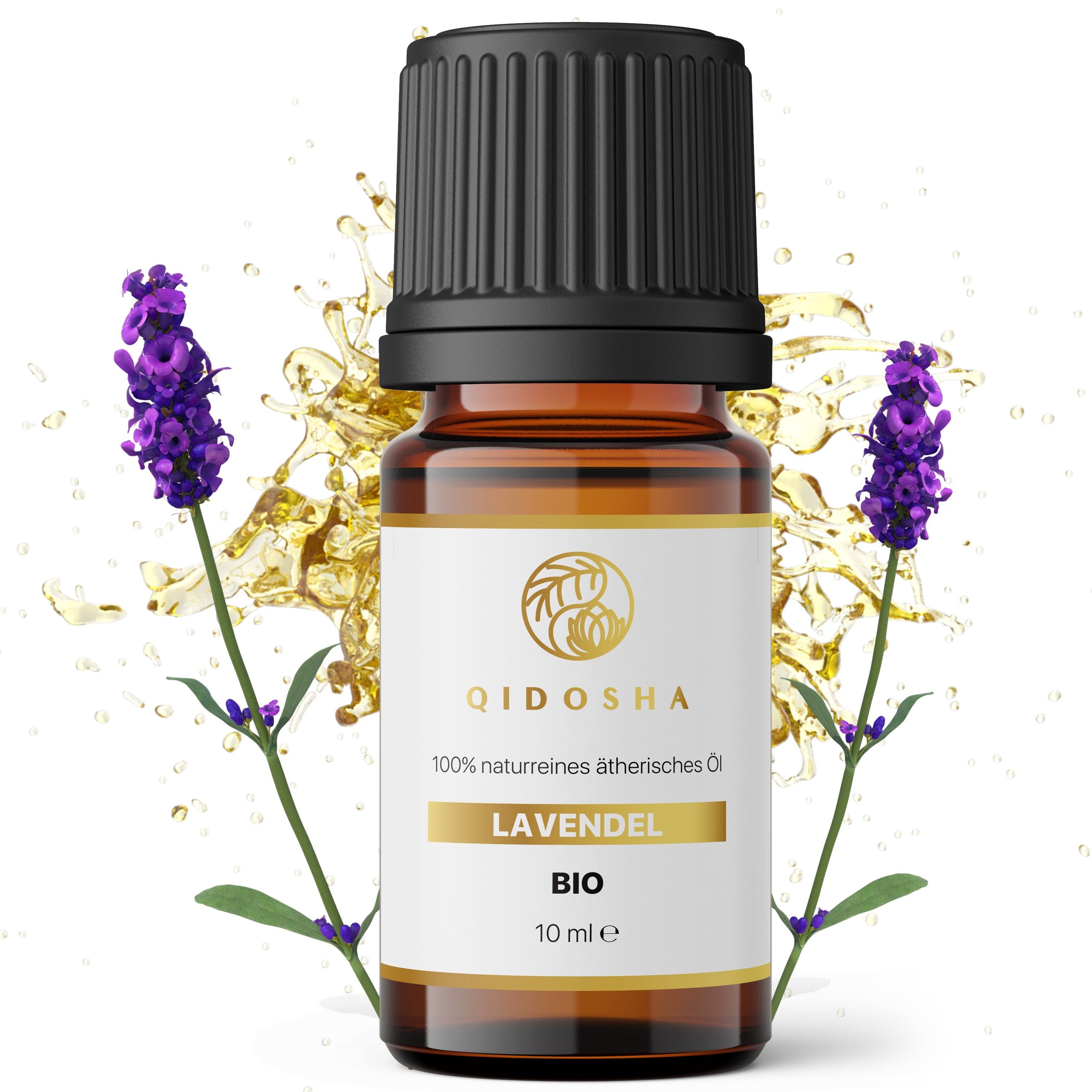 QIDOSHA Duftöl Lavendel - Ätherisches BIO Lavendel Öl