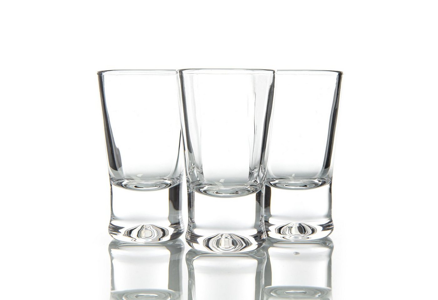 BigDean Schnapsglas 12 x Schnapsgläser 2cl Shotgläser Spülmaschinenfest Stamperl, 12-tlg., Glas, Schnapsglas, Shotglas, Spülmaschinenfest, Robust, Lebensmittelecht