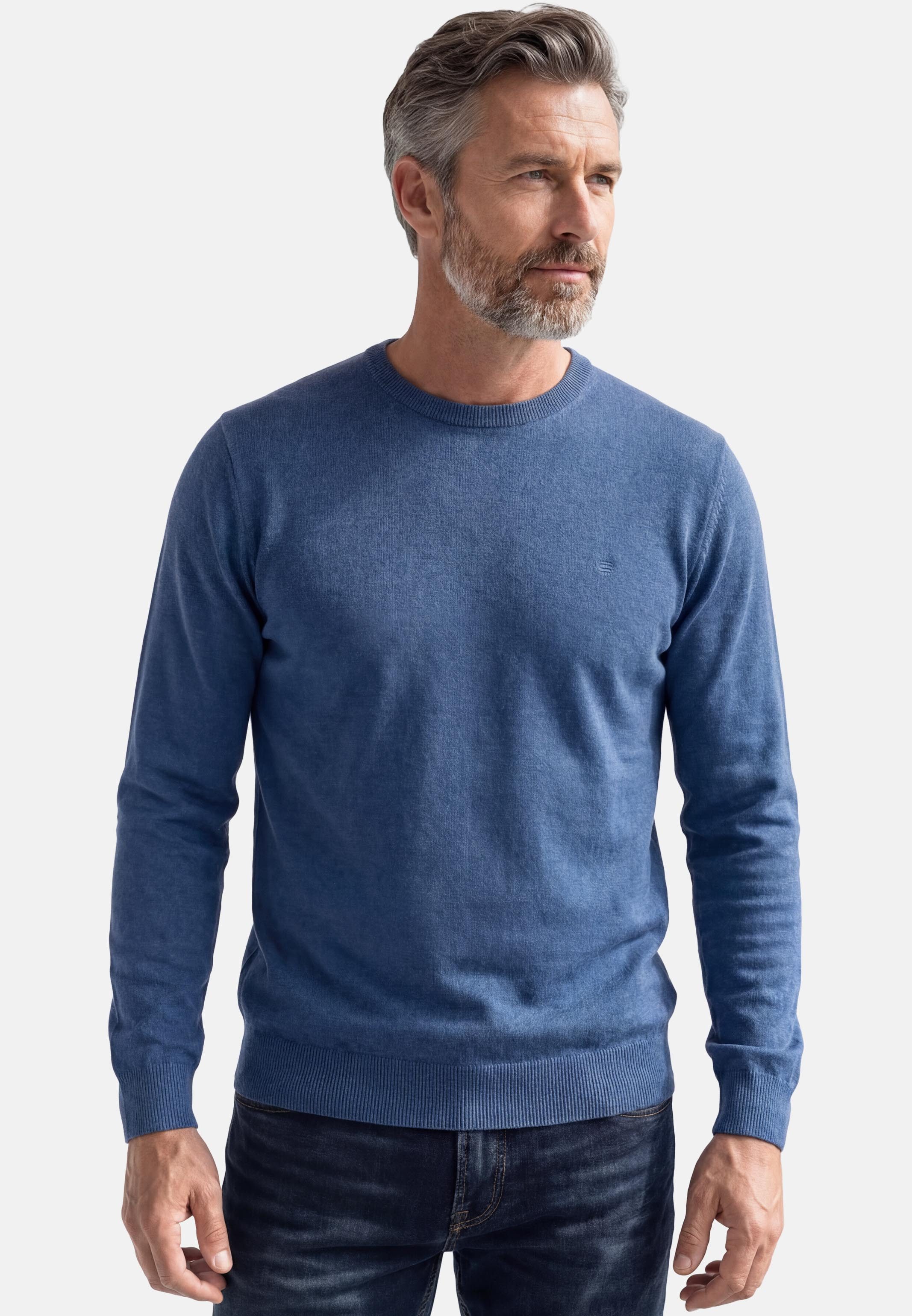 Rundhalspullover Basic