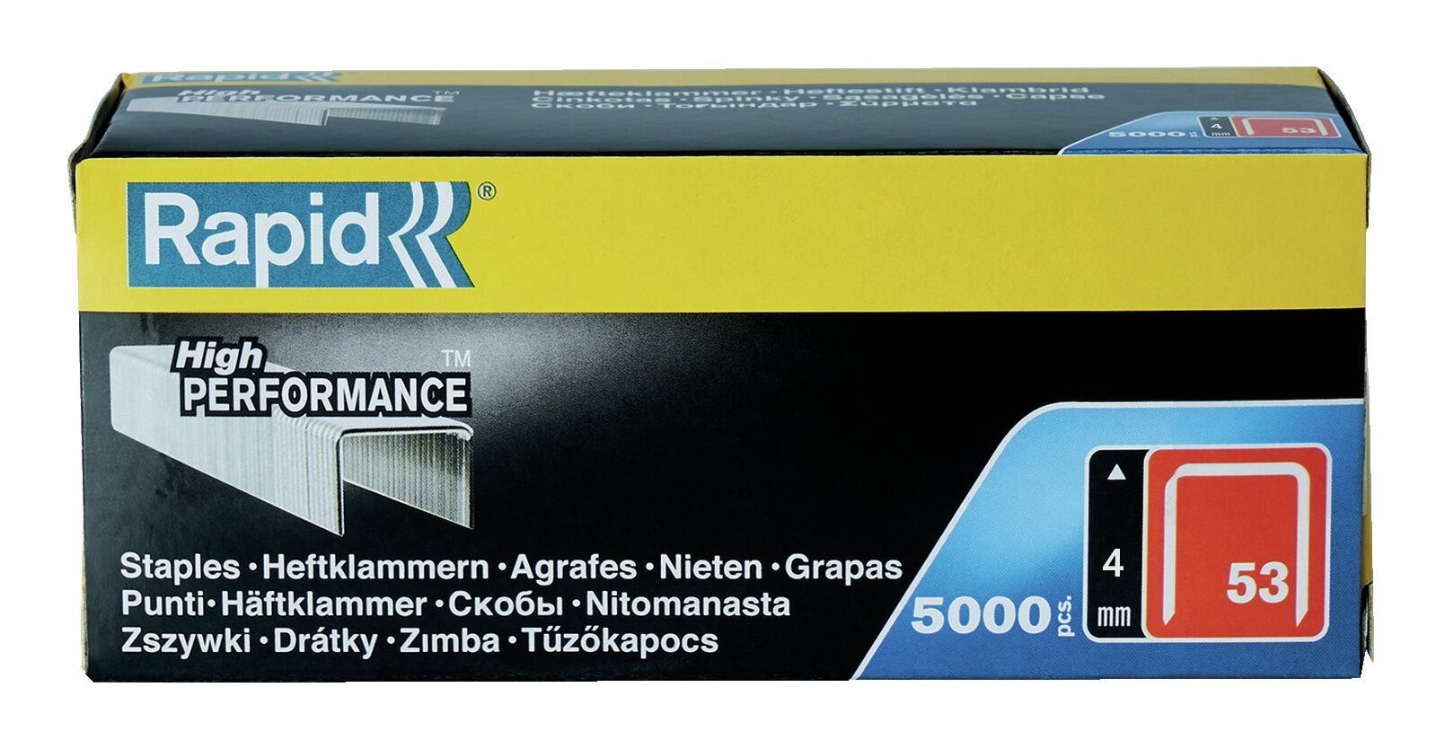 Rapid Heftklammer, 53/04 a 5000 Stück