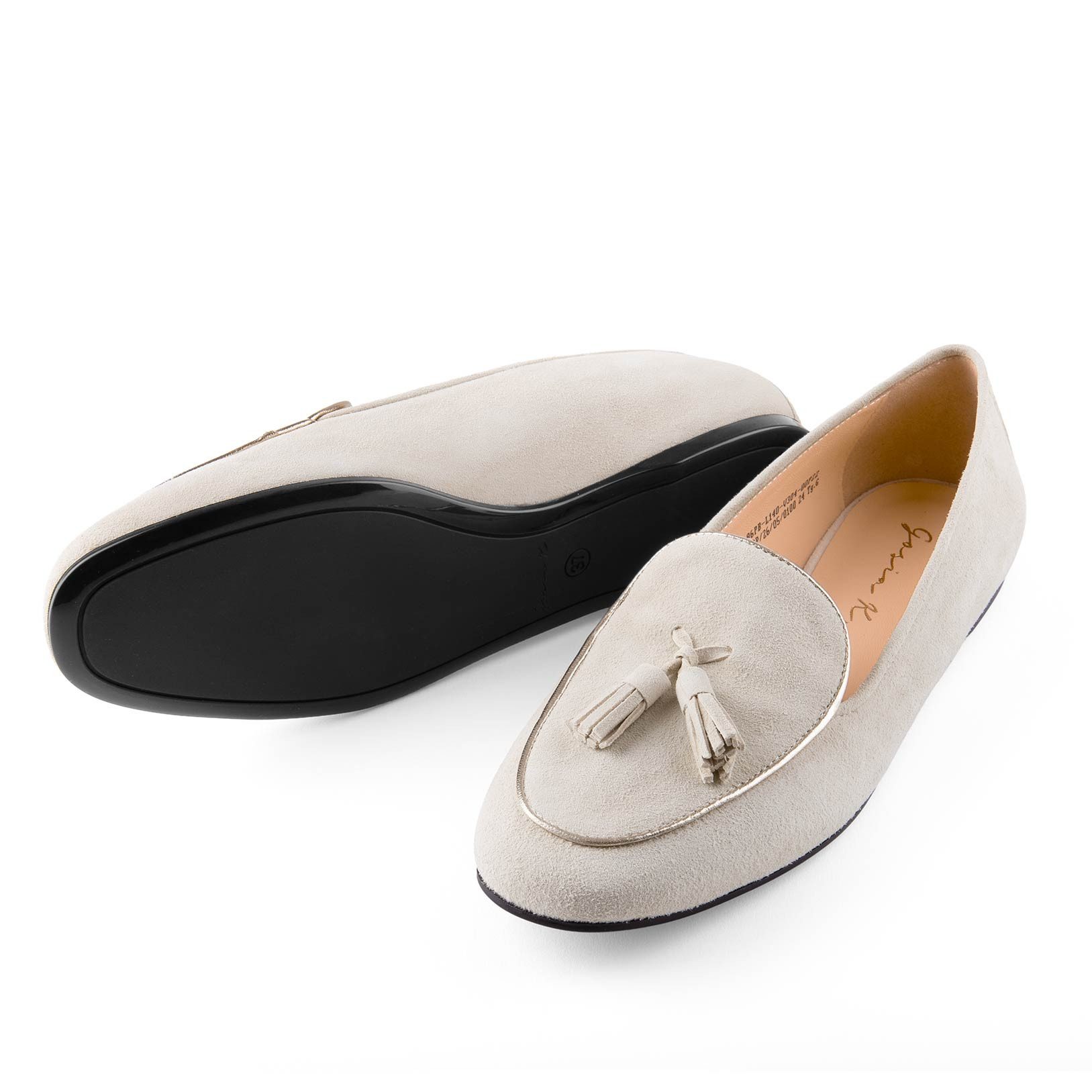 GosiaK. "Marylin" Loafer aus echtem Wildleder, produziert in EU – Bild 4 von 5