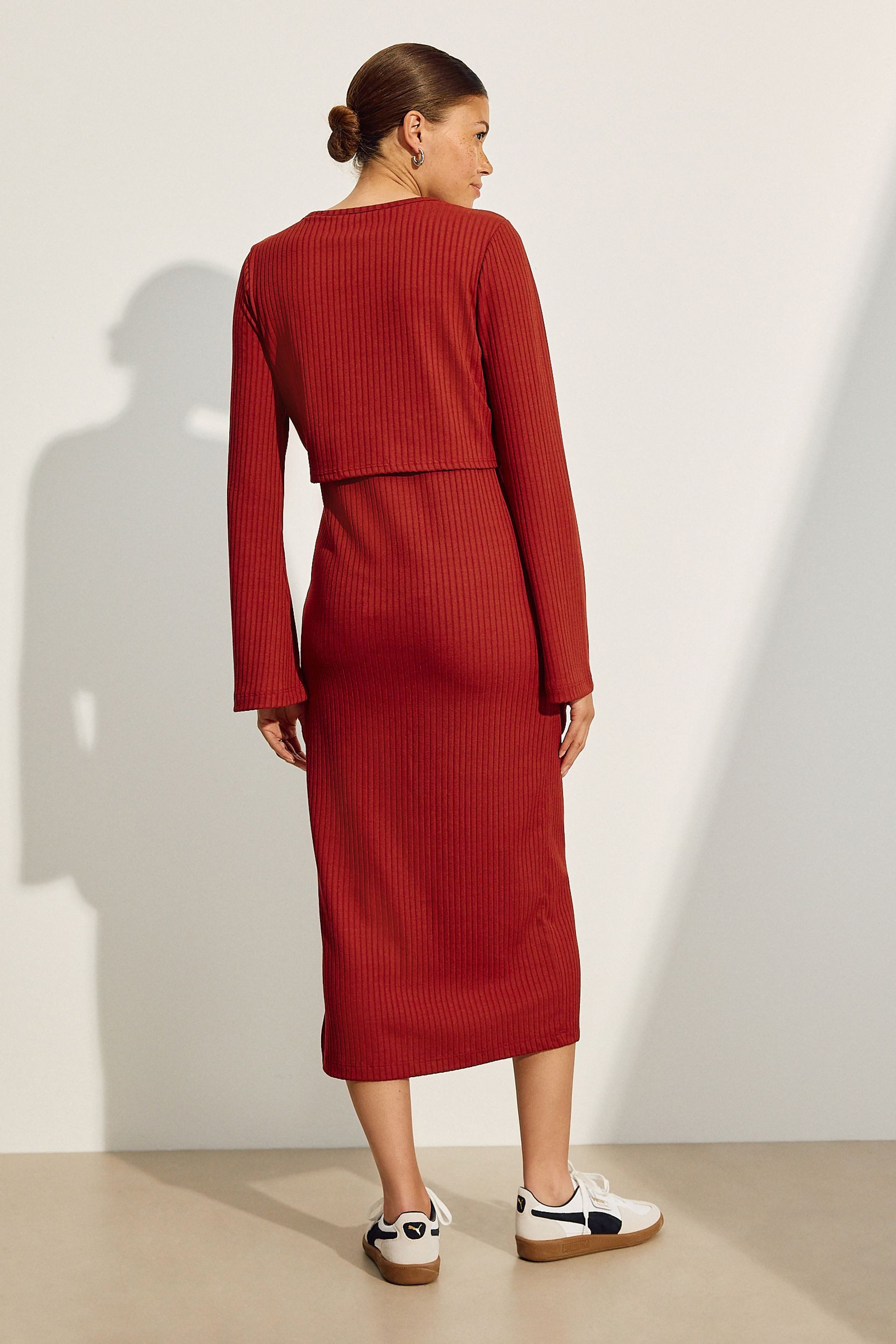 Next Umstandskleid Langärmeliges Stillkleid, Umstandsmode (1-tlg) günstig online kaufen