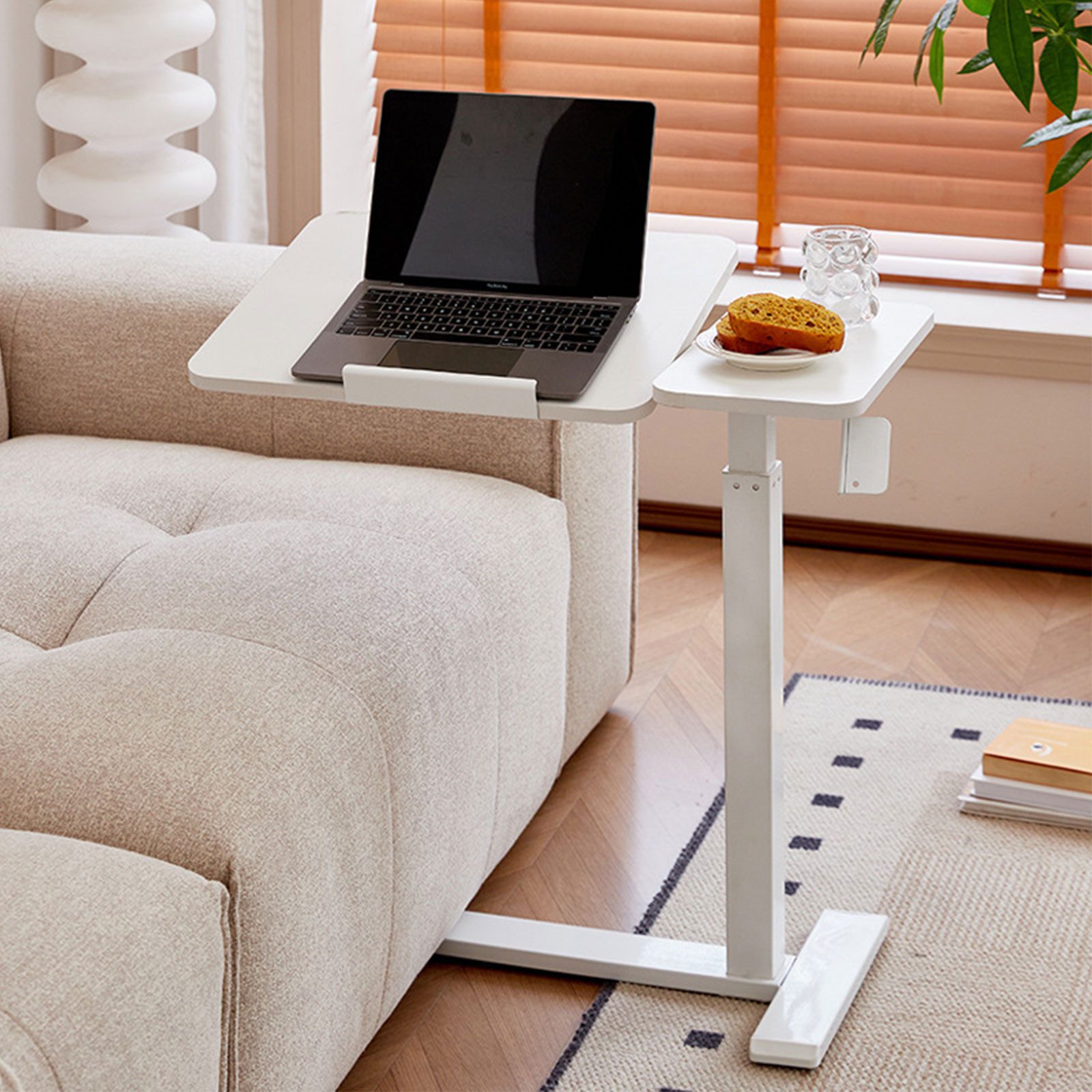 TWSOUL Laptoptisch pneumatischer Höhenverstellbarer Beistelltisch mit günstig online kaufen