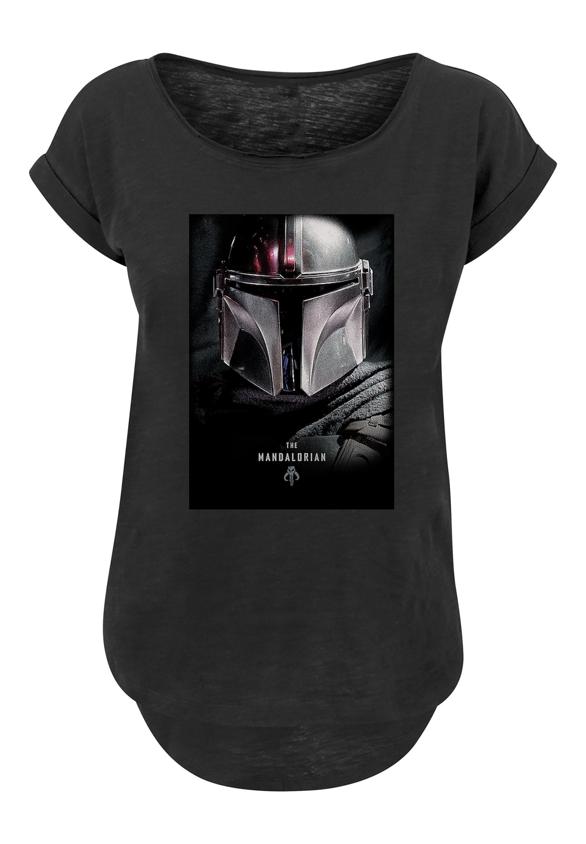 Damen Shirts F4NT4STIC T-Shirt Star Wars The Mandalorian Poster - Premium Krieg der Sterne Fan Merch - Darth Vader Yoda Han Solo